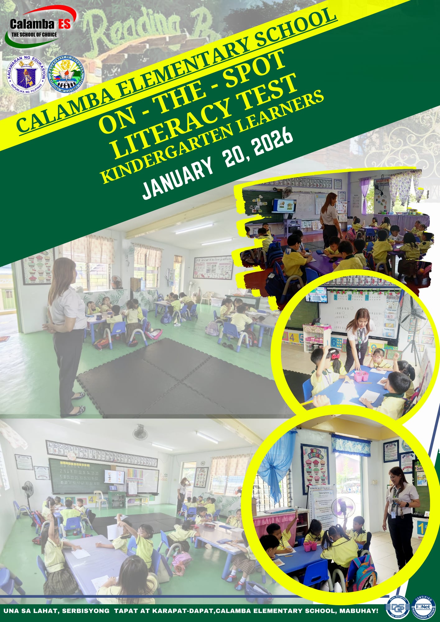 “Kindergarten... - DepEd Tayo Calamba ES - Calamba City | Facebook