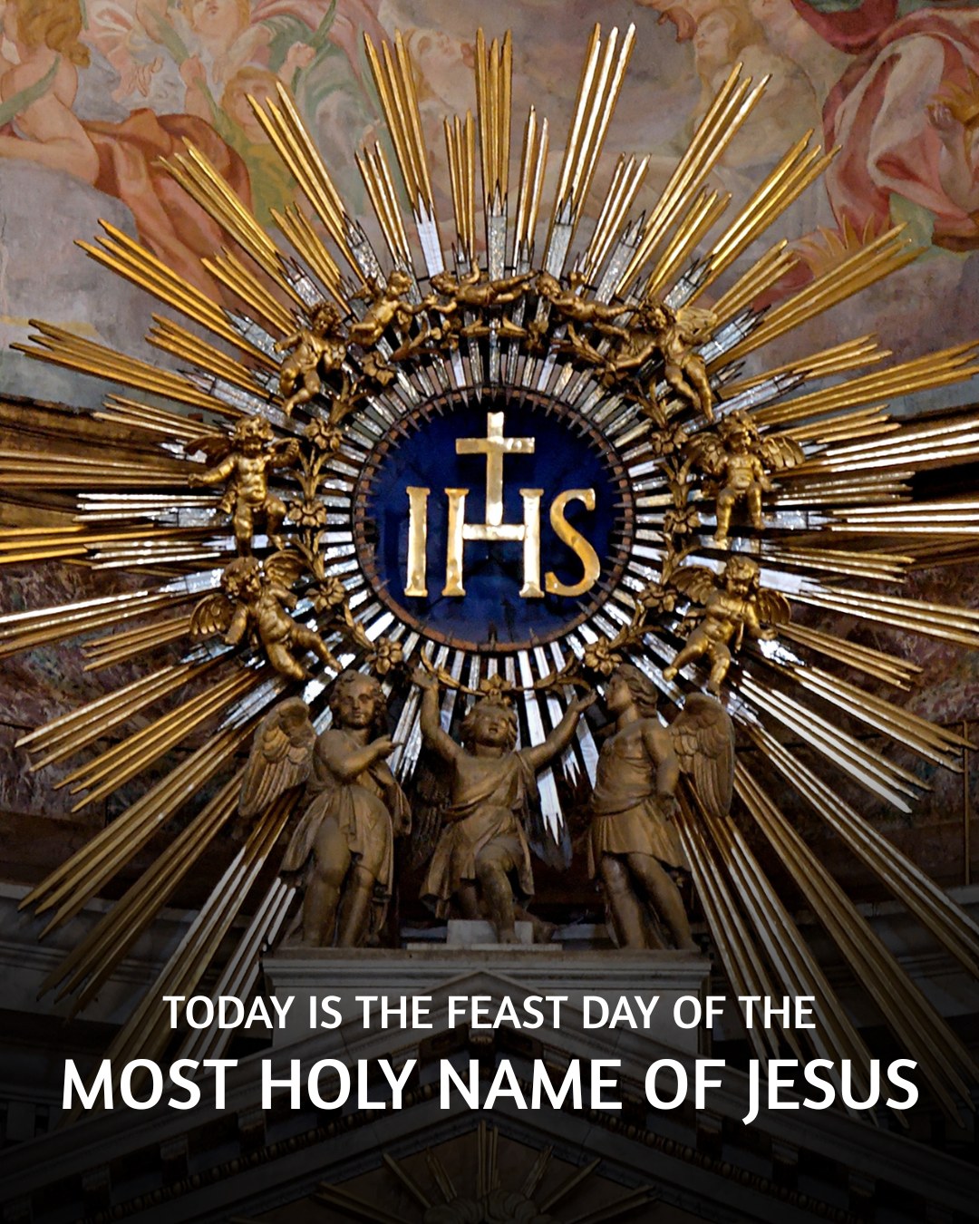 Saint - January invites us to honor the Most Holy Name of Jesus.⁣ ⁣ You ...