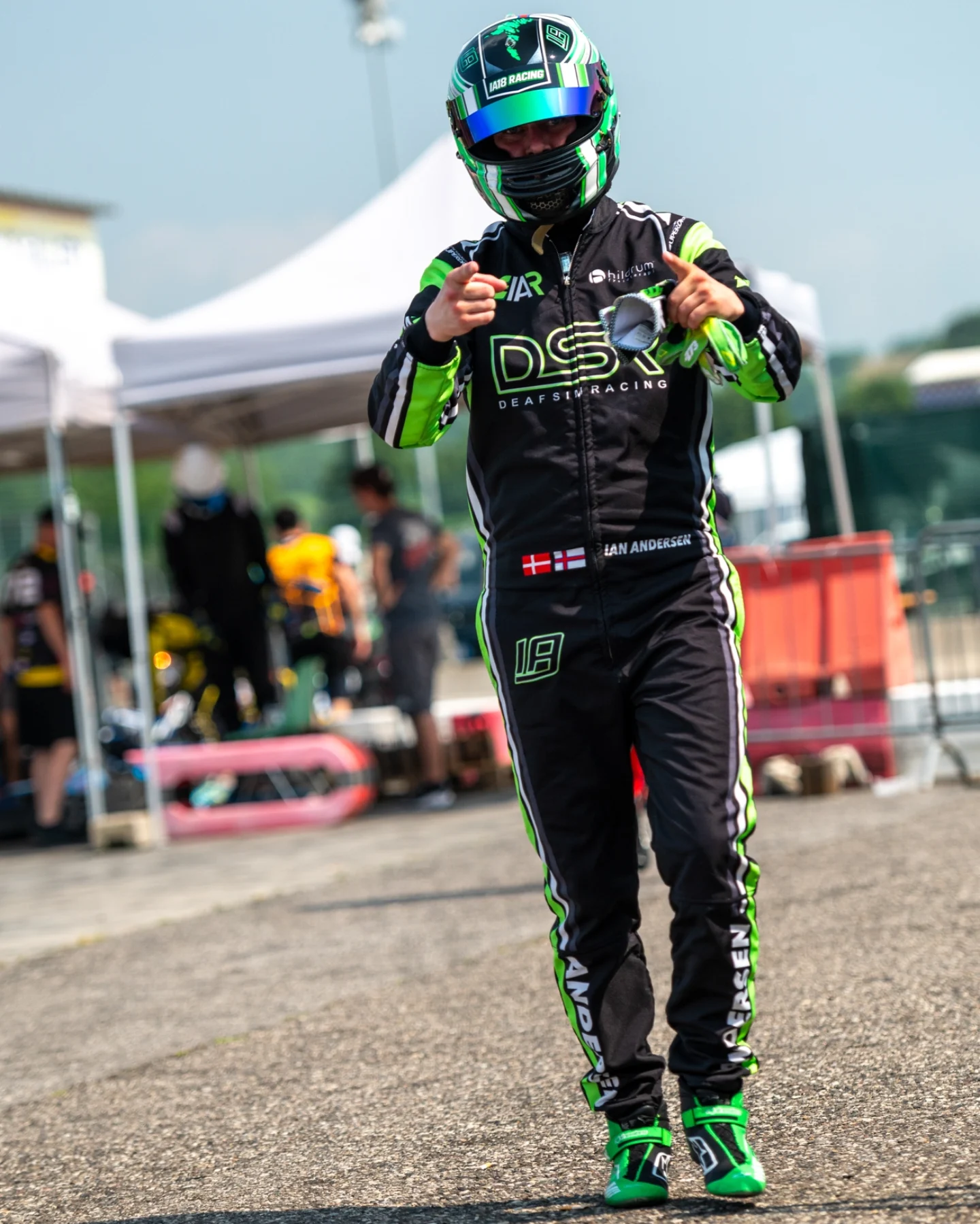 Ian Andersen - Racing