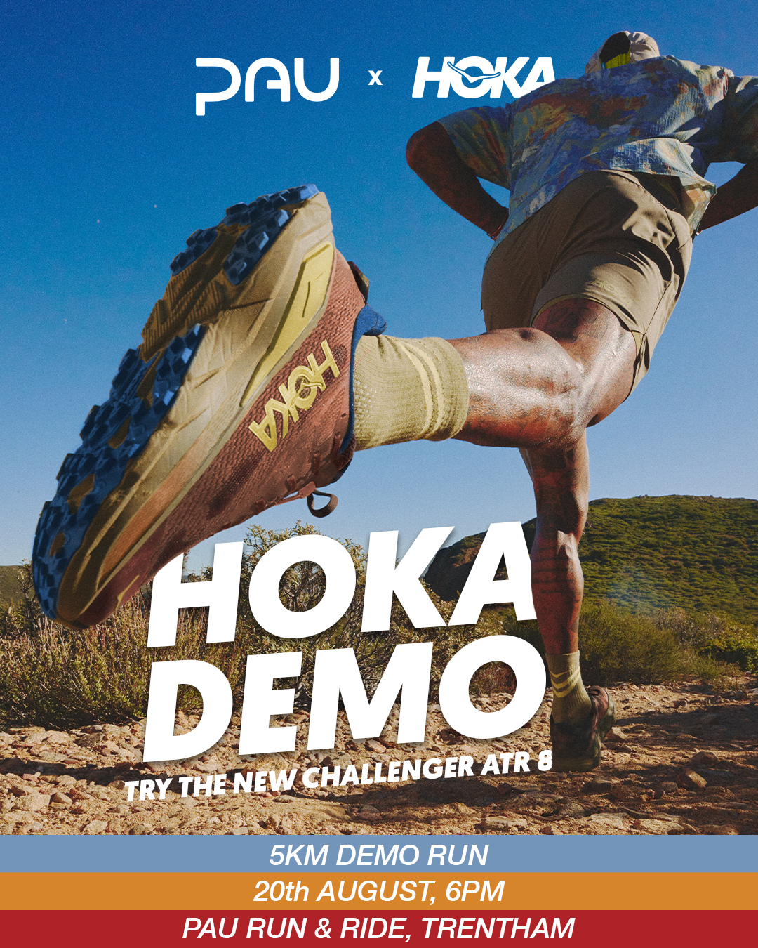 🚨 HOKA DEMO RUN – 20th AUGUST,... - PAU Run and Ride Trentham | Facebook