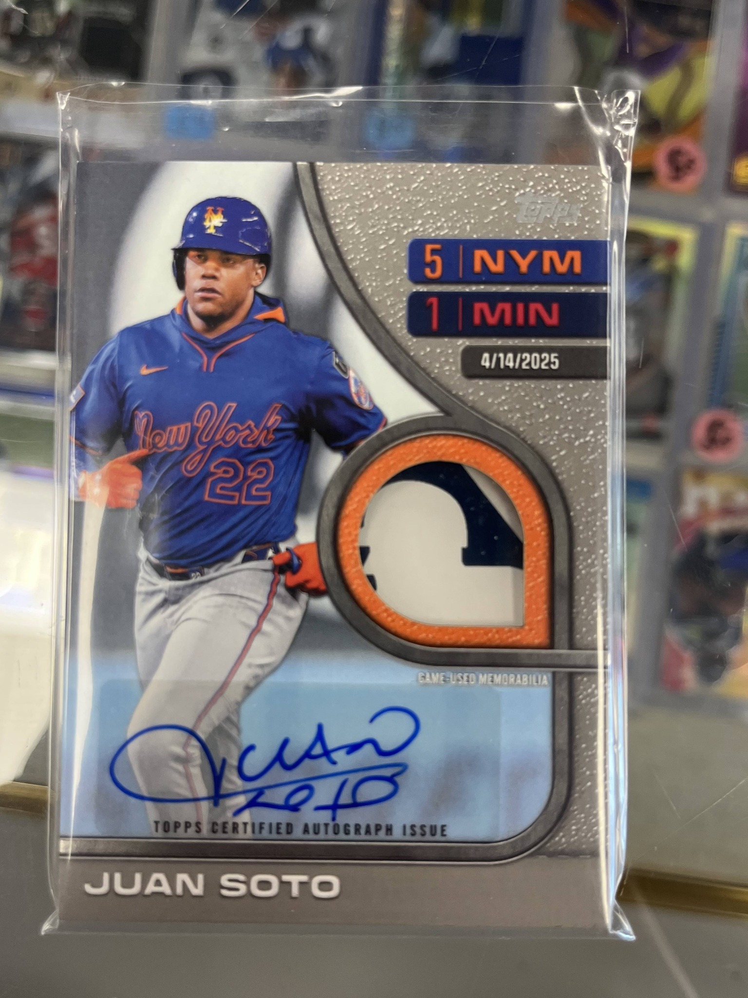 【最終値下げ】Juan Soto topps now auto 直筆サインカード 最終値下げ】Juan Soto topps now auto 直筆サインカード 最終値下げ