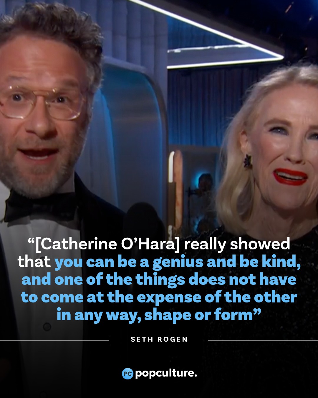PopCulture.com - Seth Rogen shared some kind words about Catherine O ...