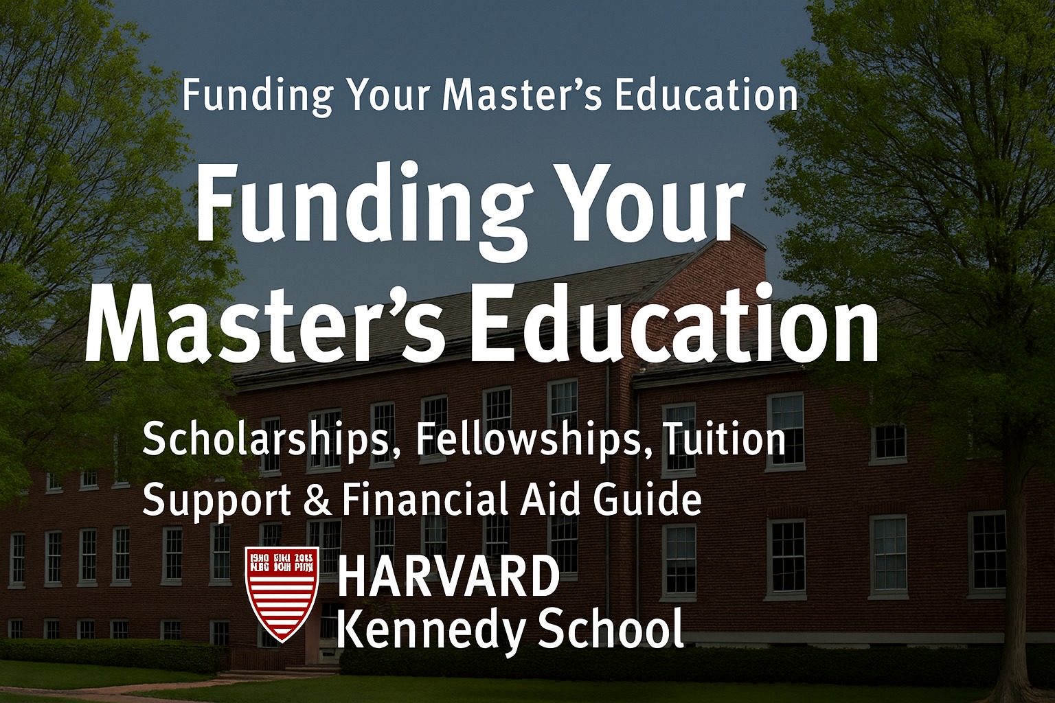 Opportunities - 🎓 Thinking about a Master’s at Harvard Kennedy School ...