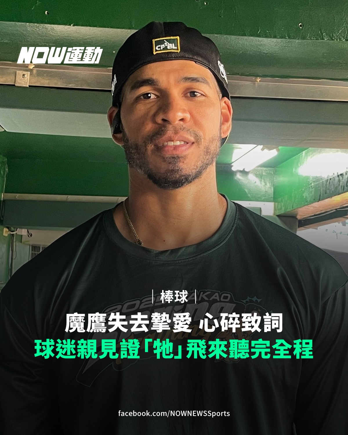 NOW運動 - 魔鷹加油！老婆一定都有聽到！ 祂特別化身成鳥來見最後一面?!🥺 台鋼雄鷹上周末宣布魔鷹因太太搭機來台途中驟逝，因而缺席明星賽 ...