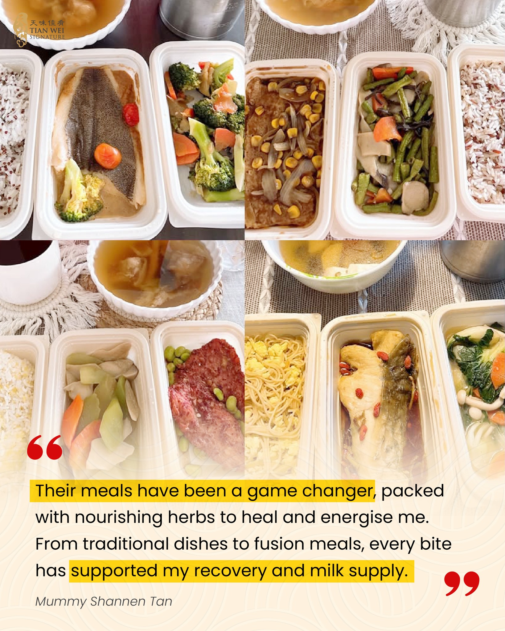 Hey mummies! Your body deserves the... - Tian Wei Signature | Facebook