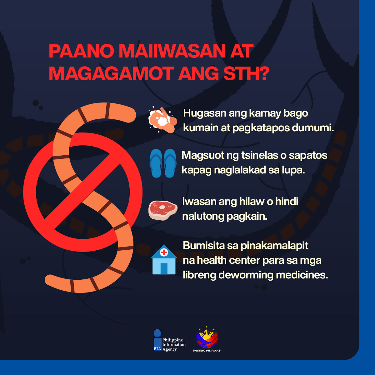 Philippine - Kadalasang tinatamaan ng mga Soil-transmitted Helminths ...
