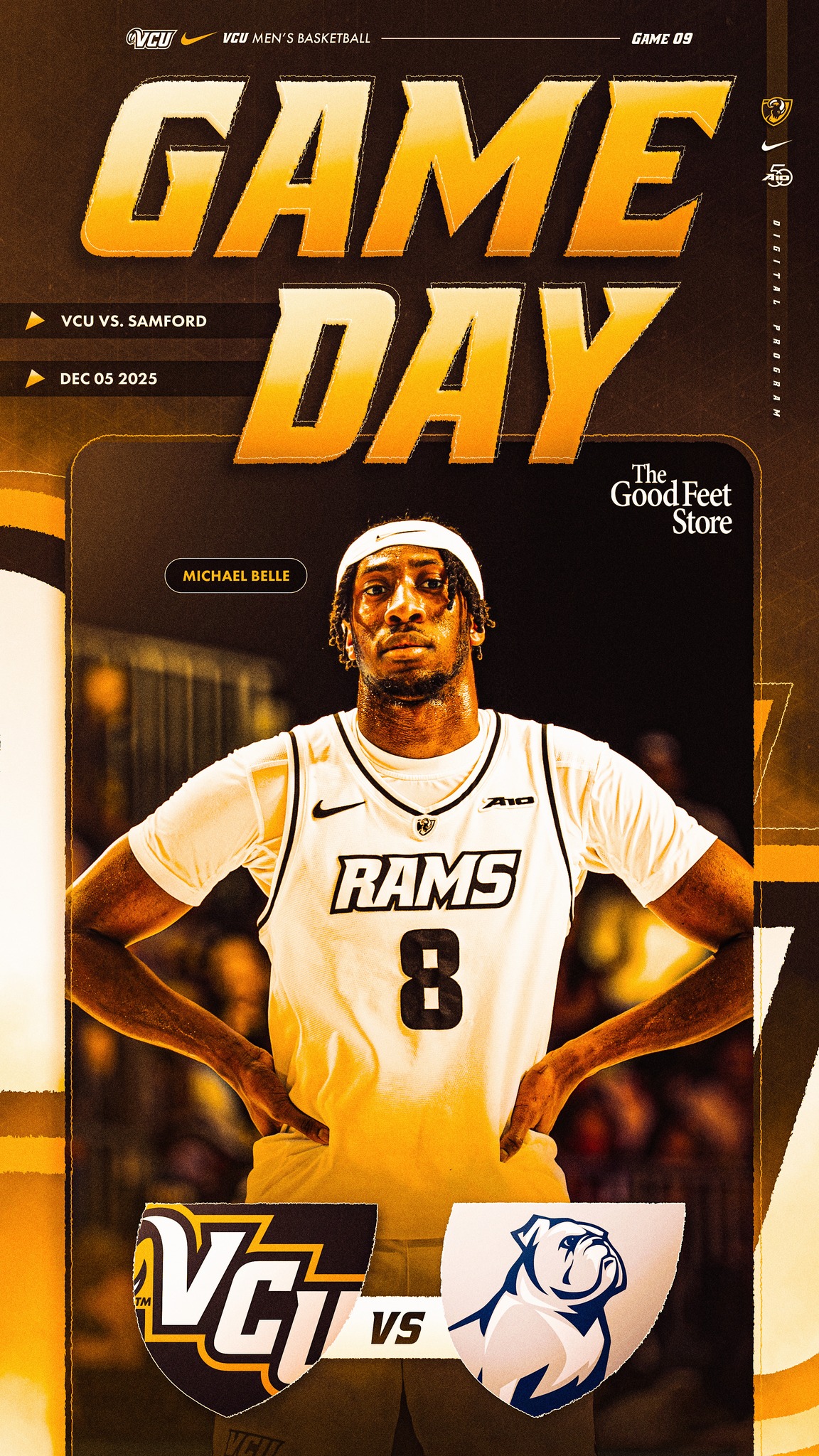 VCU Athletics - It’s a snow game at the Stu! VCU Men's... | Facebook
