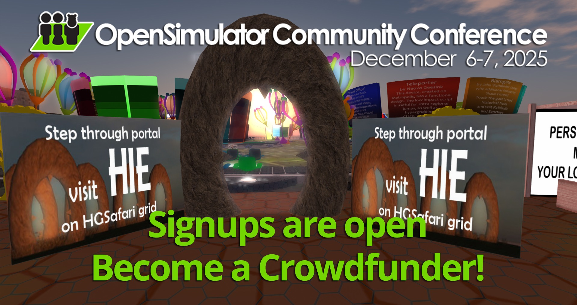 Opensimulator Community Conference