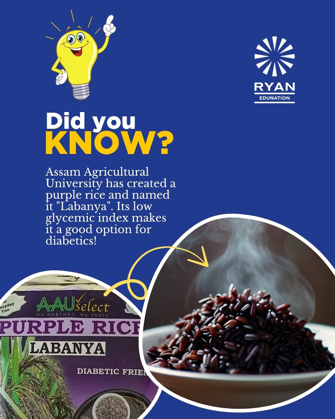 Purple rice is real — and... - Edunation Services Pvt Ltd | Facebook