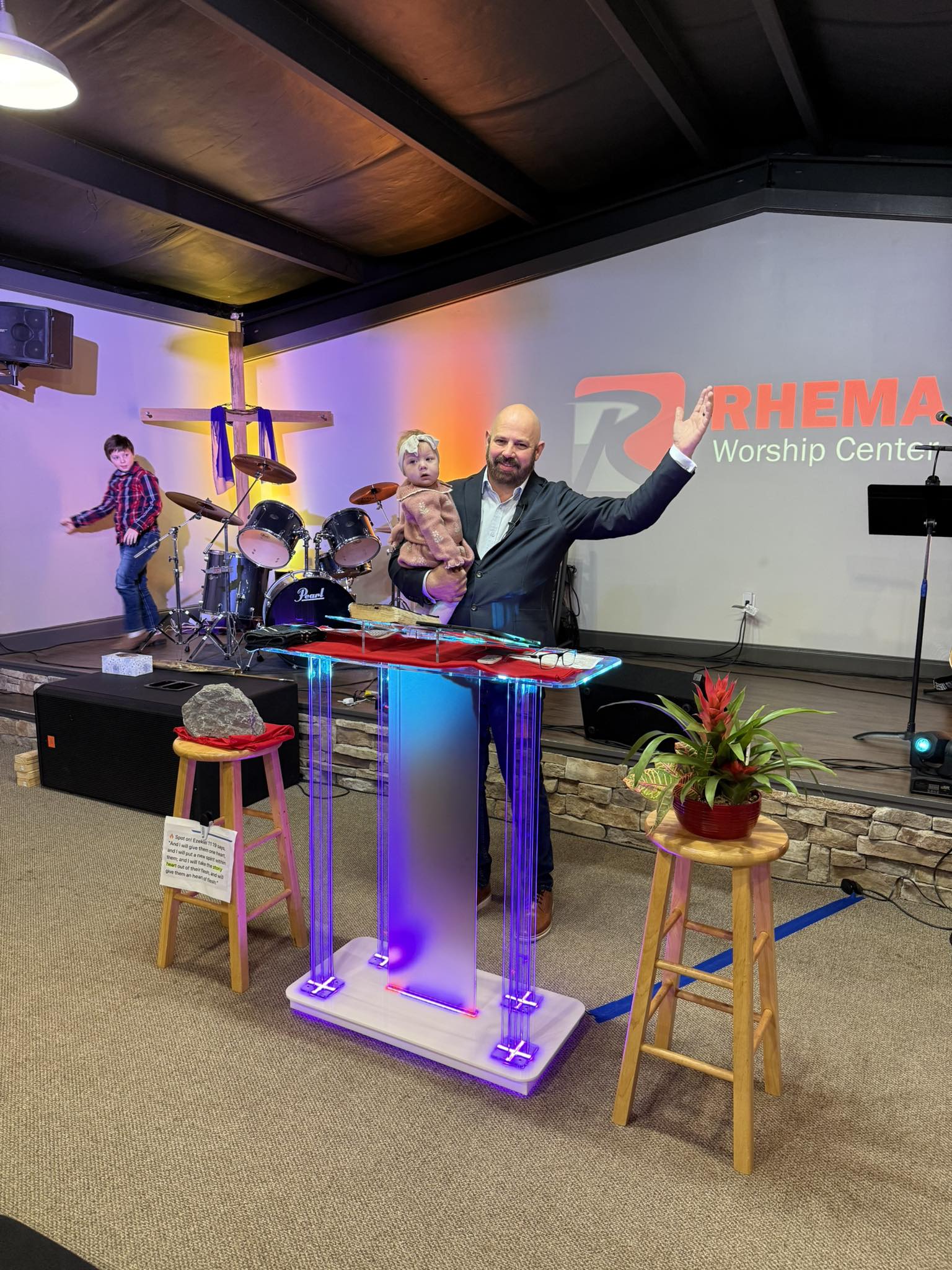 Pastor V Doug enjoys it when family... - Rhema Worship Center | Facebook