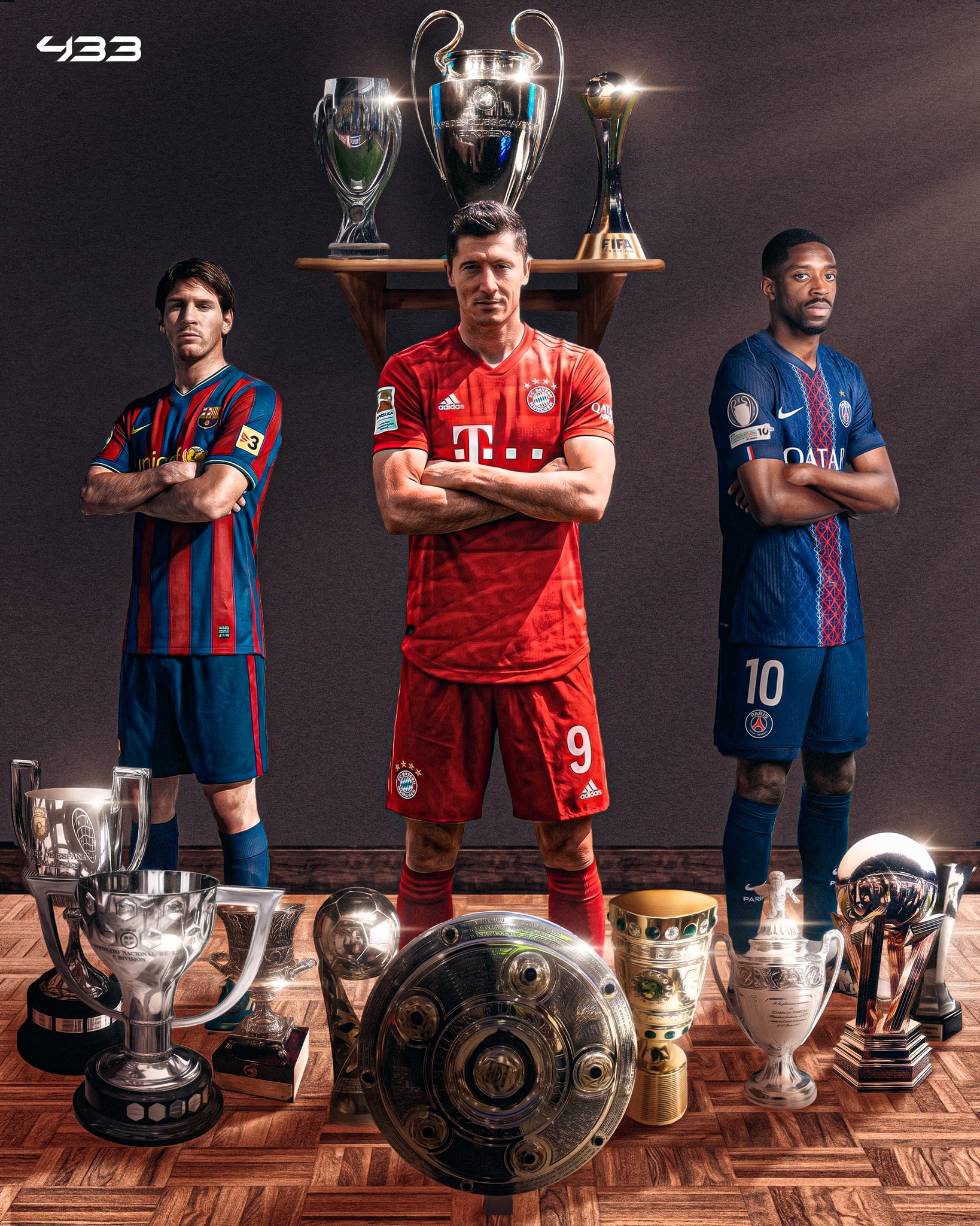 433 - PSG are only the third team 𝗘𝗩𝗘𝗥 to win the 𝐒𝐄𝐗𝐓𝐔𝐏𝐋𝐄 😳🏆 Barcelona ...