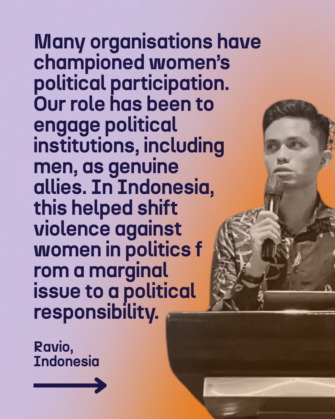 Westminster - Violence against women in politics (VAWP) remains a ...