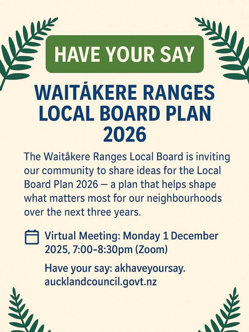 The... - Waiatarua Ratepayer & Residents Association | Facebook