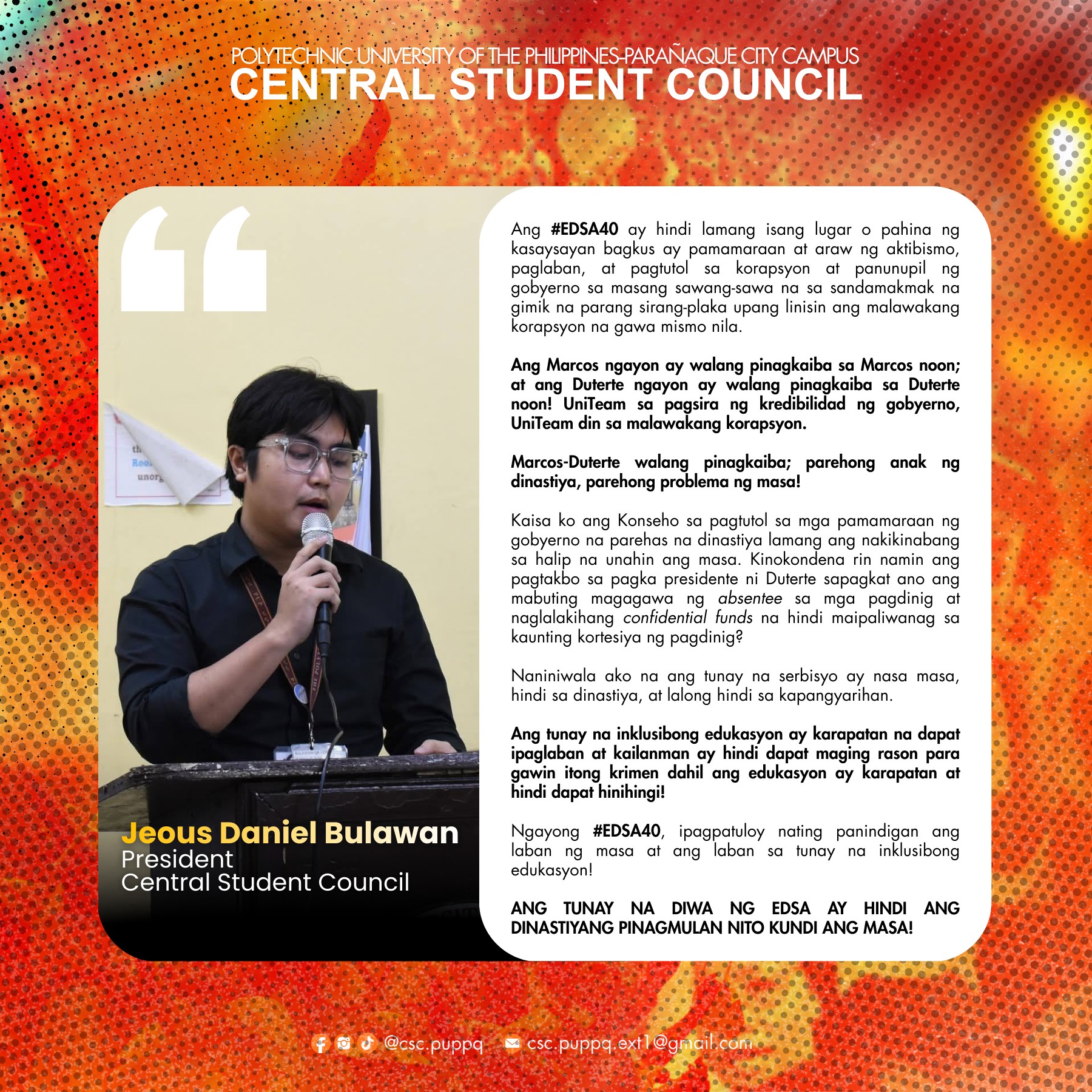 PUP Parañaque Central Student Council | Parañaque