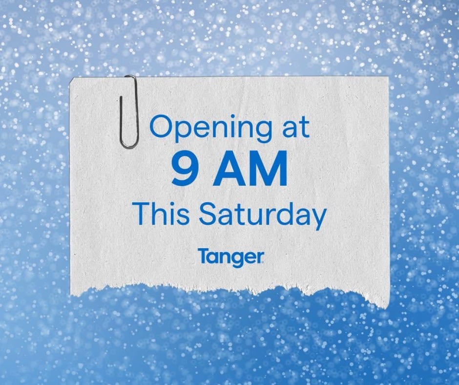Tanger - It’s Super Saturday 🎉 To celebrate, we’re opening early today ...