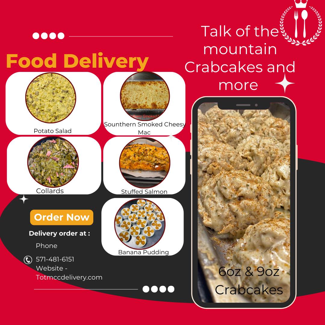 Talk of The... - Talk of The Mountain Crab Cakes and more