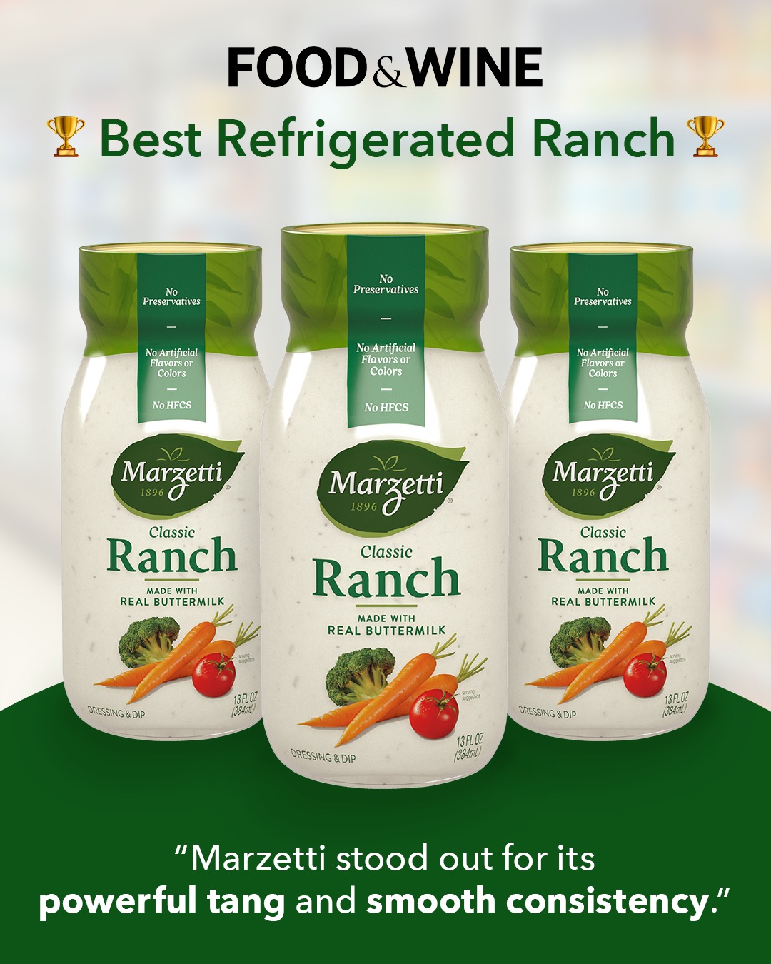 Marzetti - Big news! Food & Wine named Marzetti Classic Ranch the Best ...