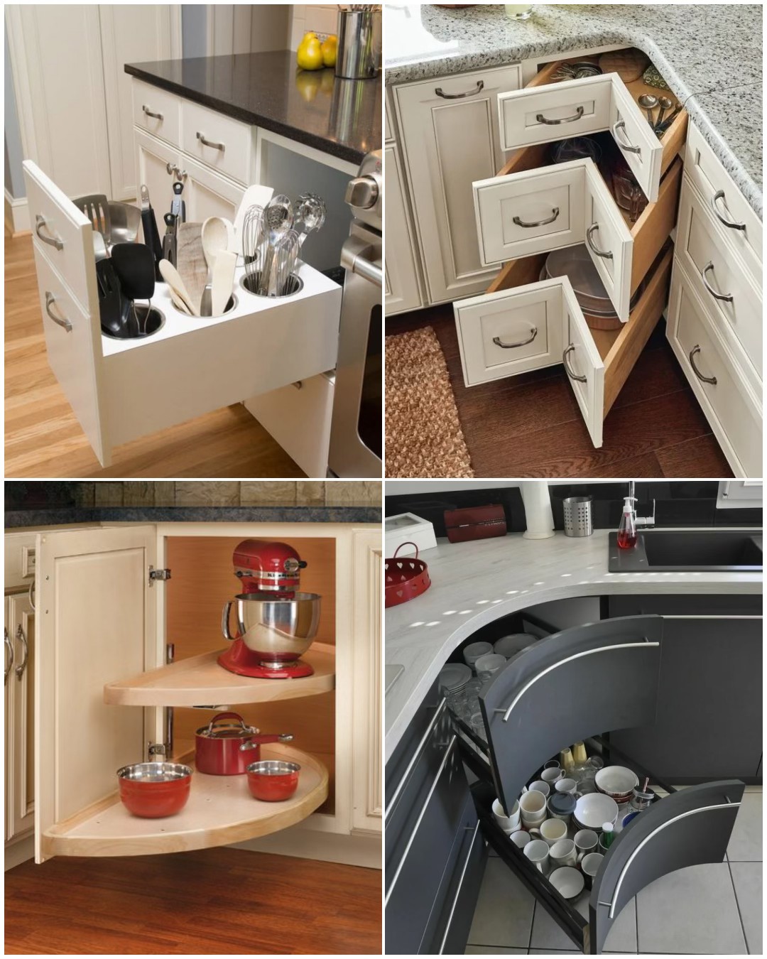 Kitchen - 🍽️ Kitchen Storage That Works as Hard as You Do Four creative ...
