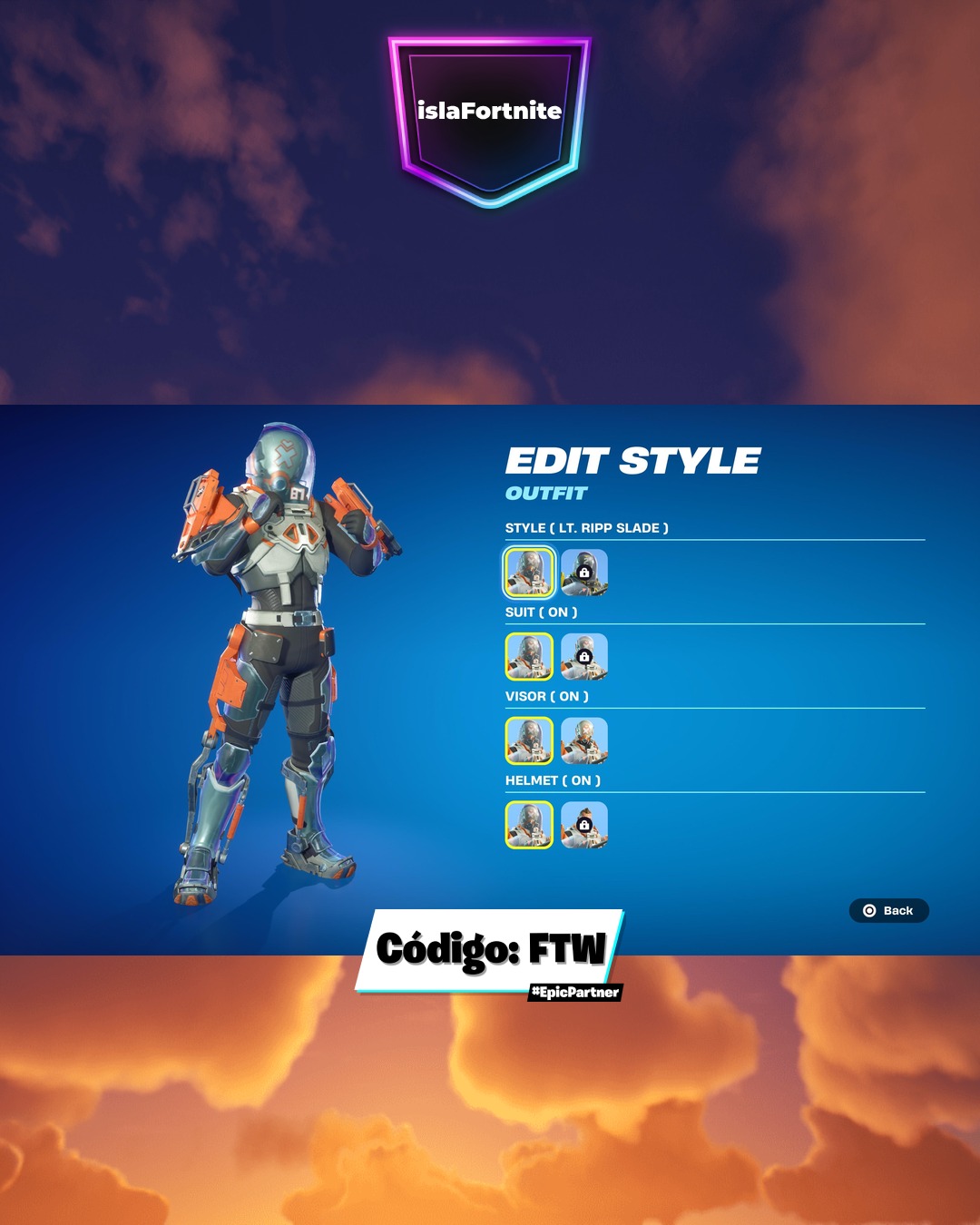 IslaFortnite - Si no sabes si comprar al soldado Ripp Slade, tiene ...