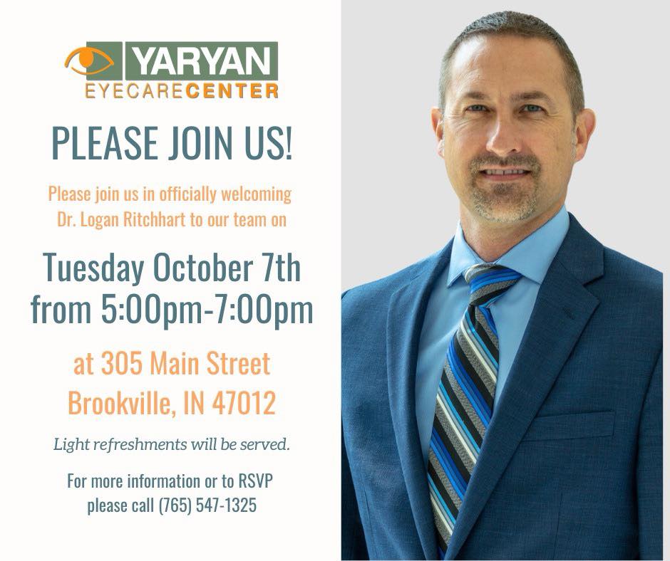Yaryan - Please join us in welcoming Dr. Logan Ritchhart to our team ...