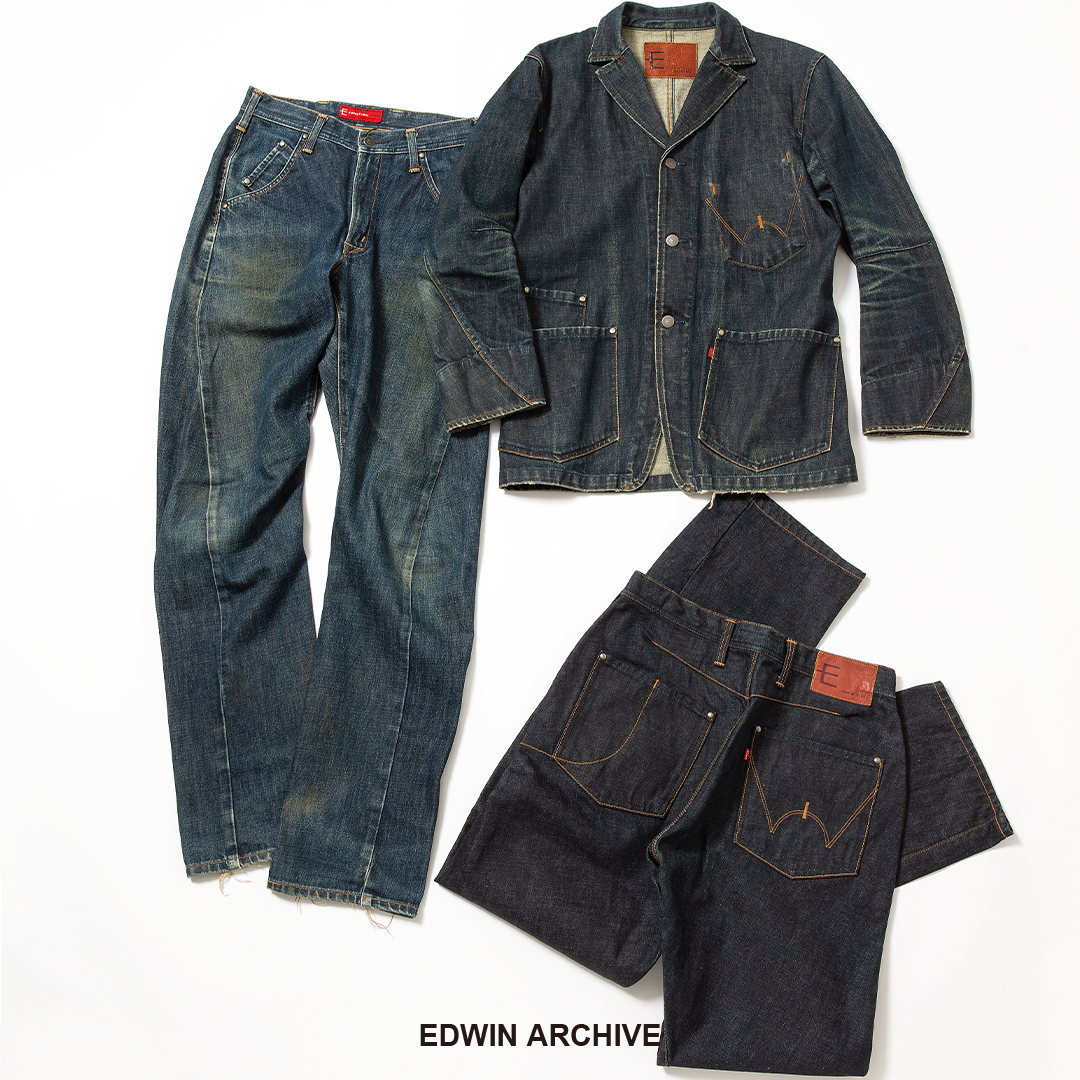EDWIN ARCHIVE エドウインの歴史は、 ニッポンのジーンズの歴史 
