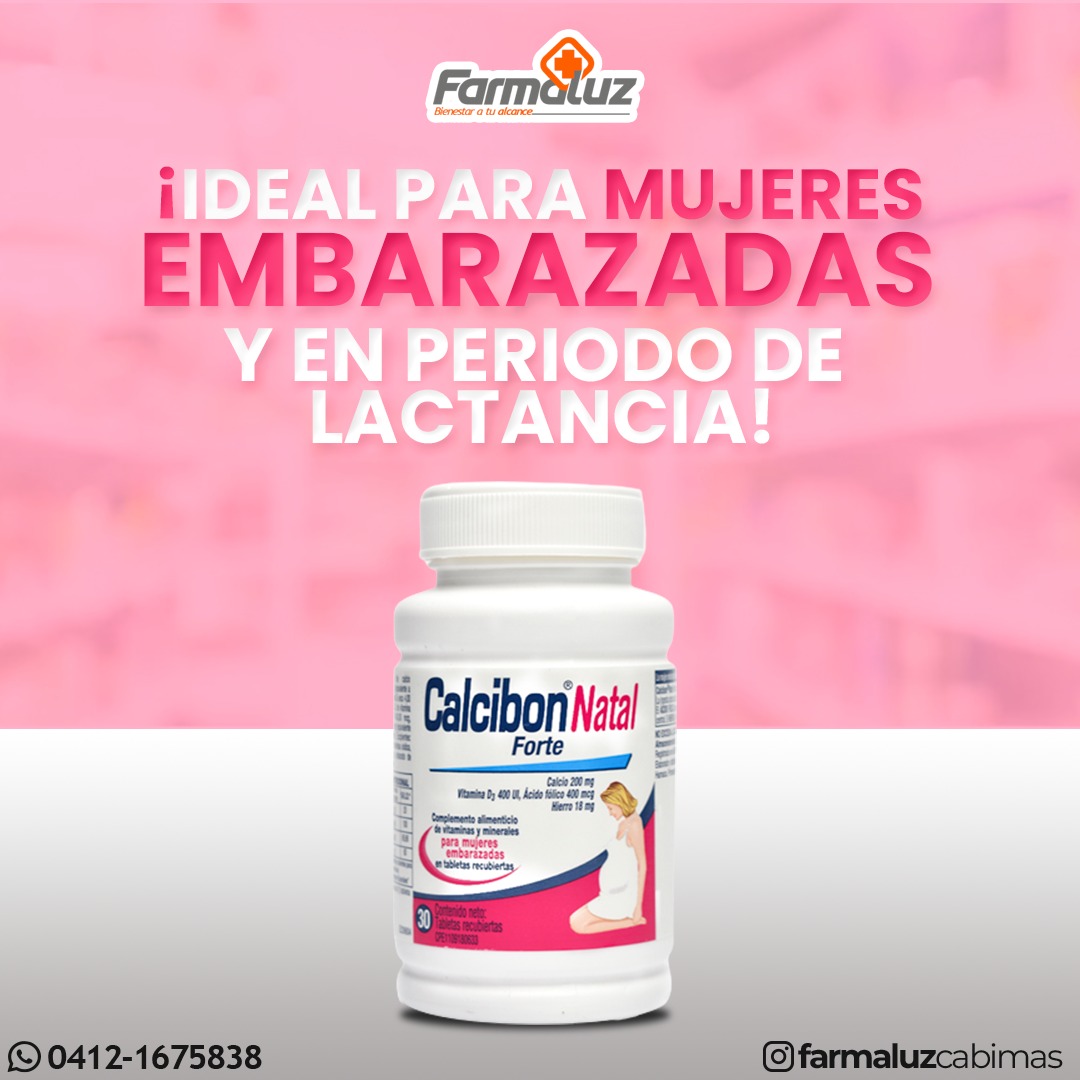 Farmacia - ¿Estás embarazada? 🤰🧡 Calcibon Natal es el suplemento ideal ...