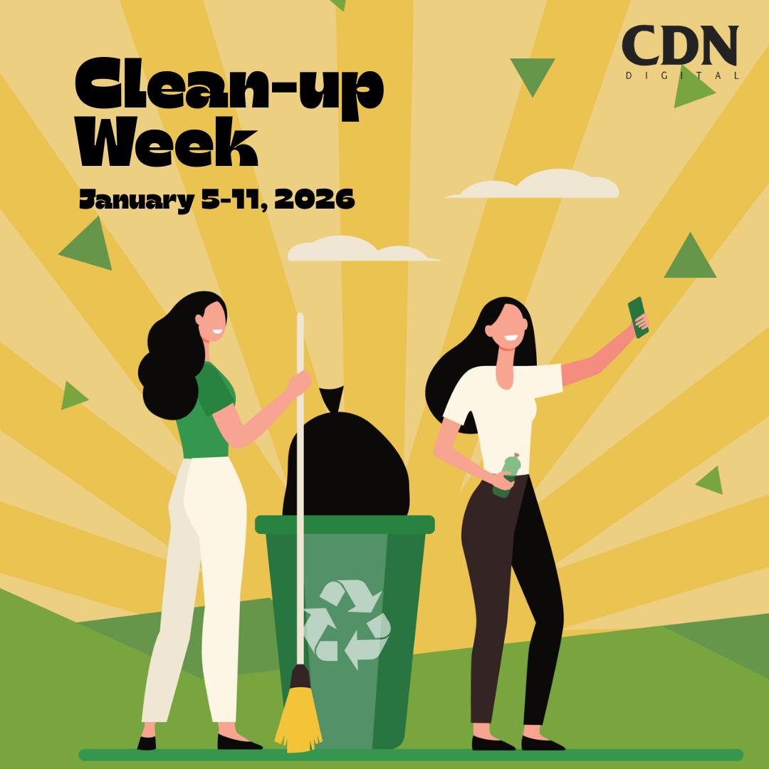 CDN Digital - CLEAN UP WEEK 2026 🧹🌿 January 5 to 11 marks... | Facebook