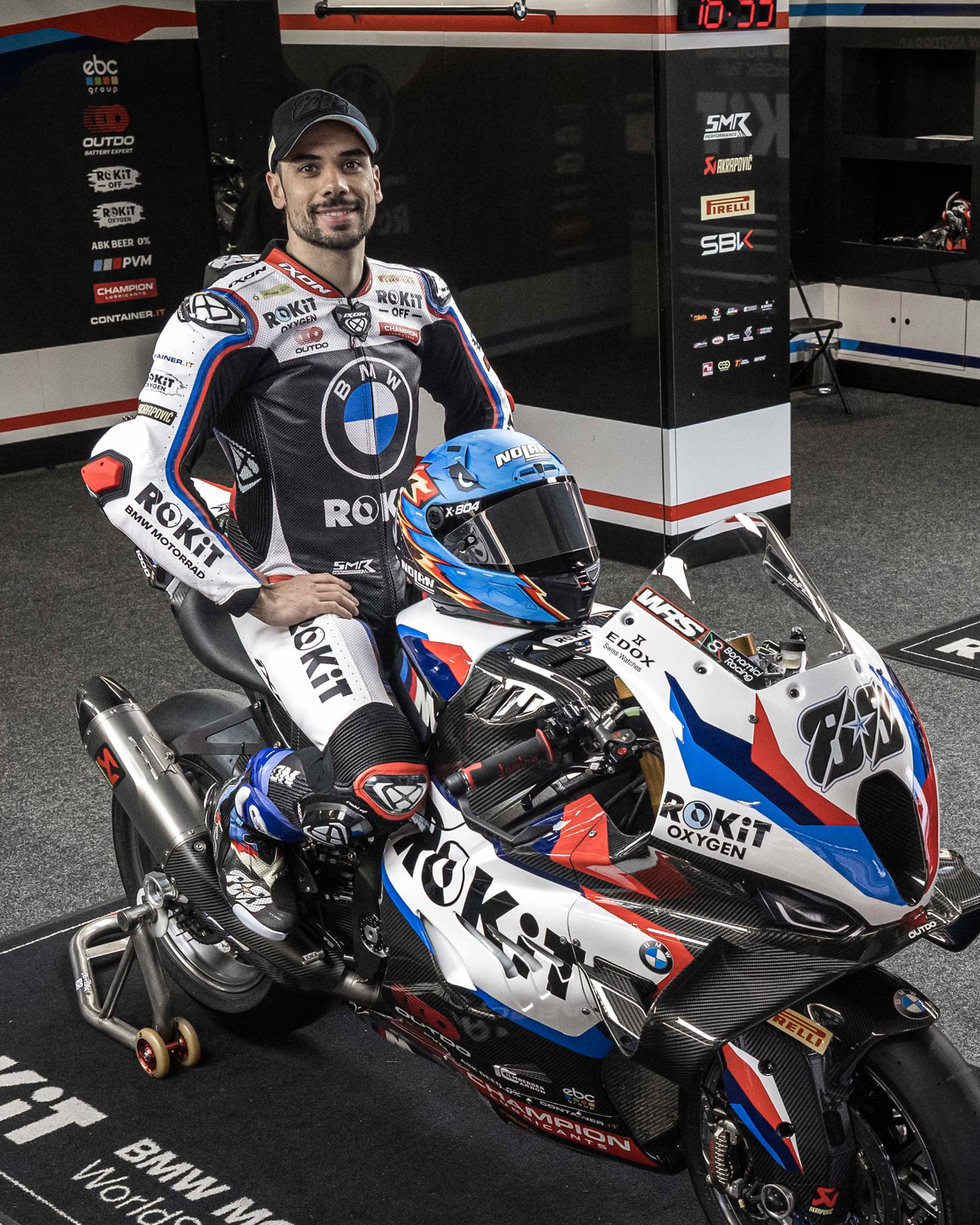 The ROKiT BMW Motorrad WorldSBK Team has unveiled their new look