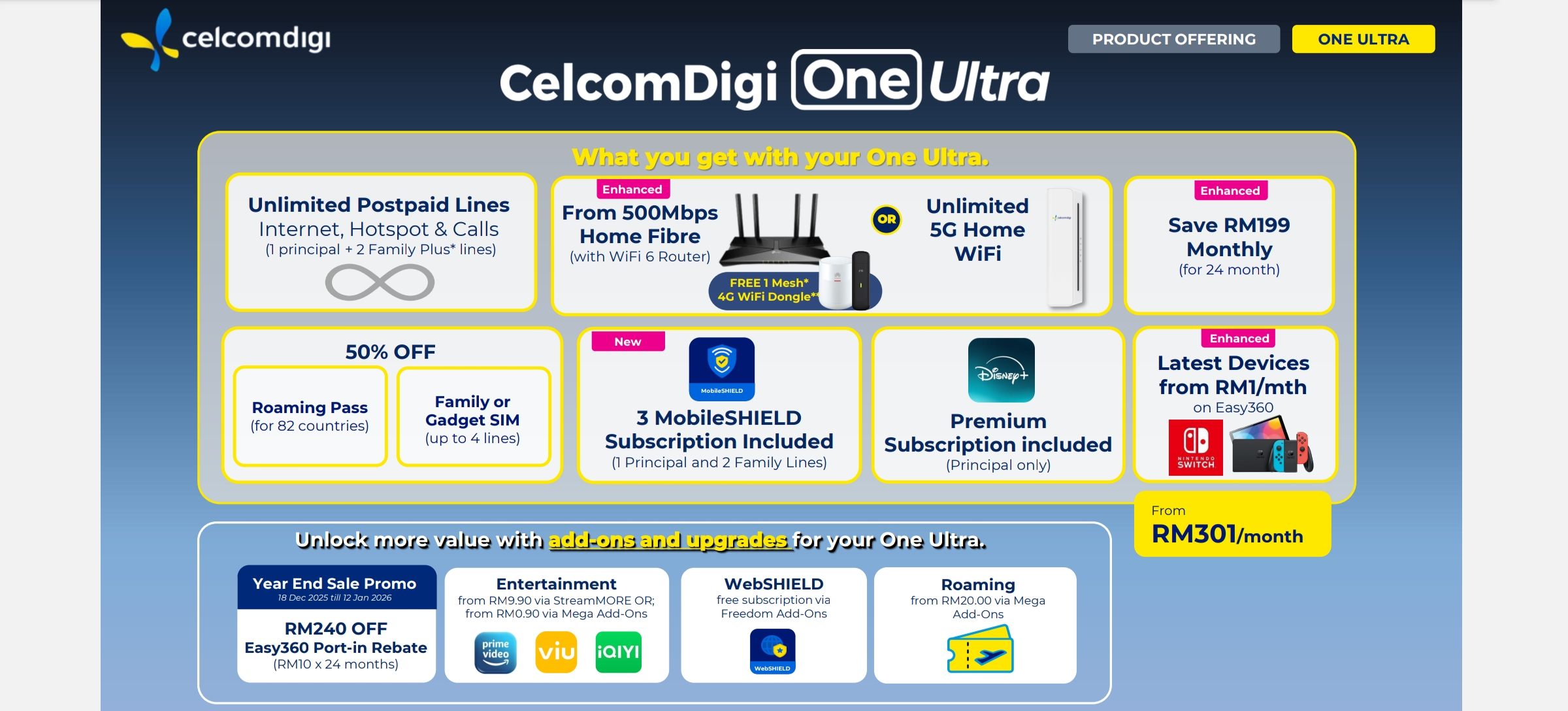Celcomdigi Store Taman Molek | Johor Bahru