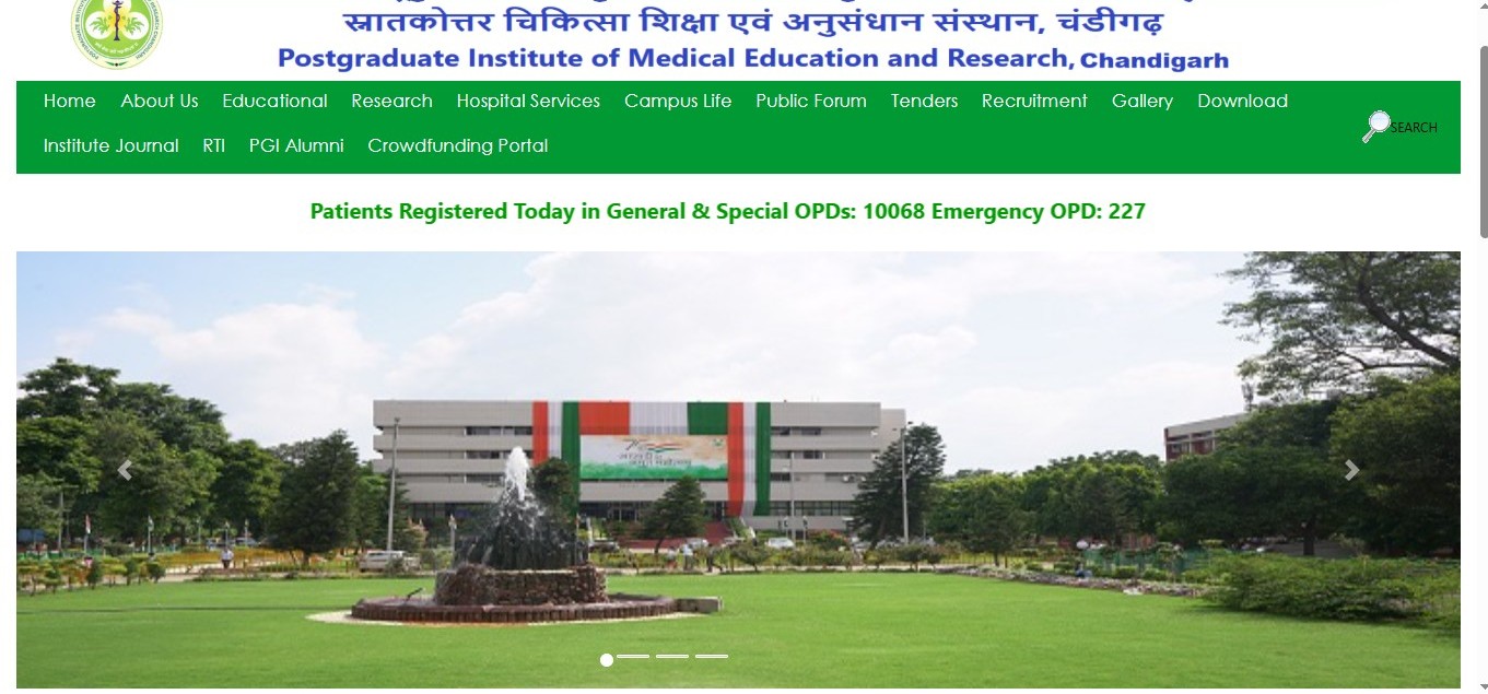 JOBS - Postgraduate Institute of Medical Education and Research (PGIMER ...