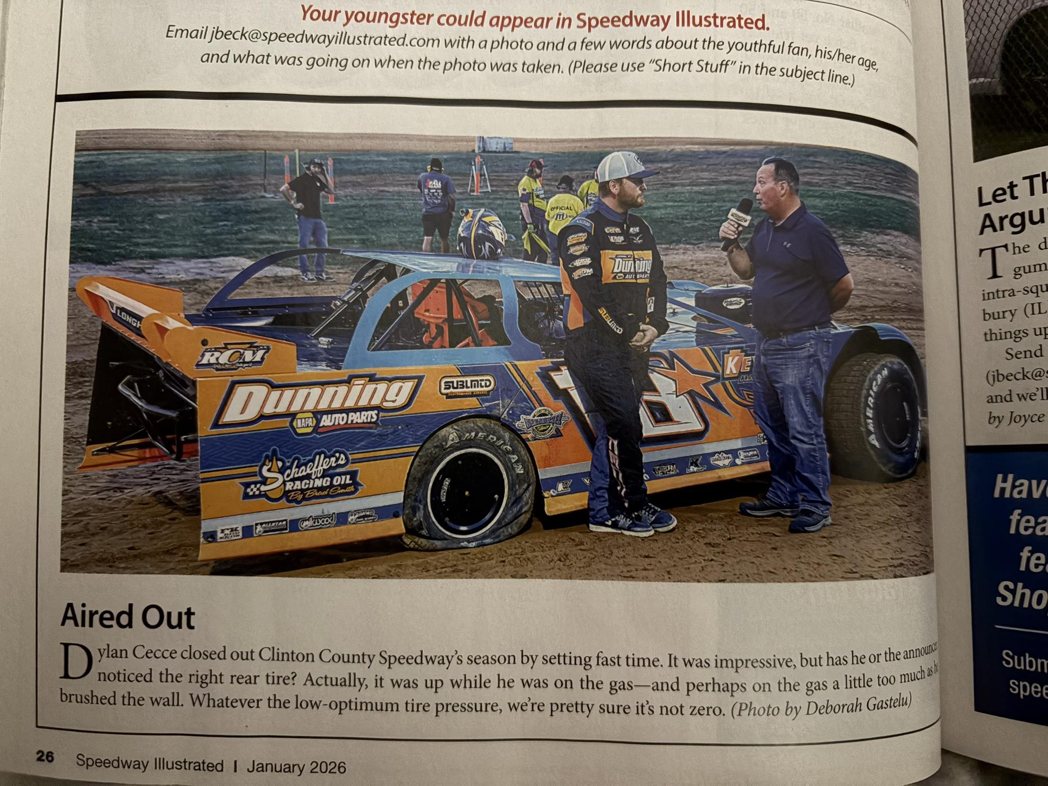 If you get Speedway Illustrated... - Russ Clark Motorsports | Facebook