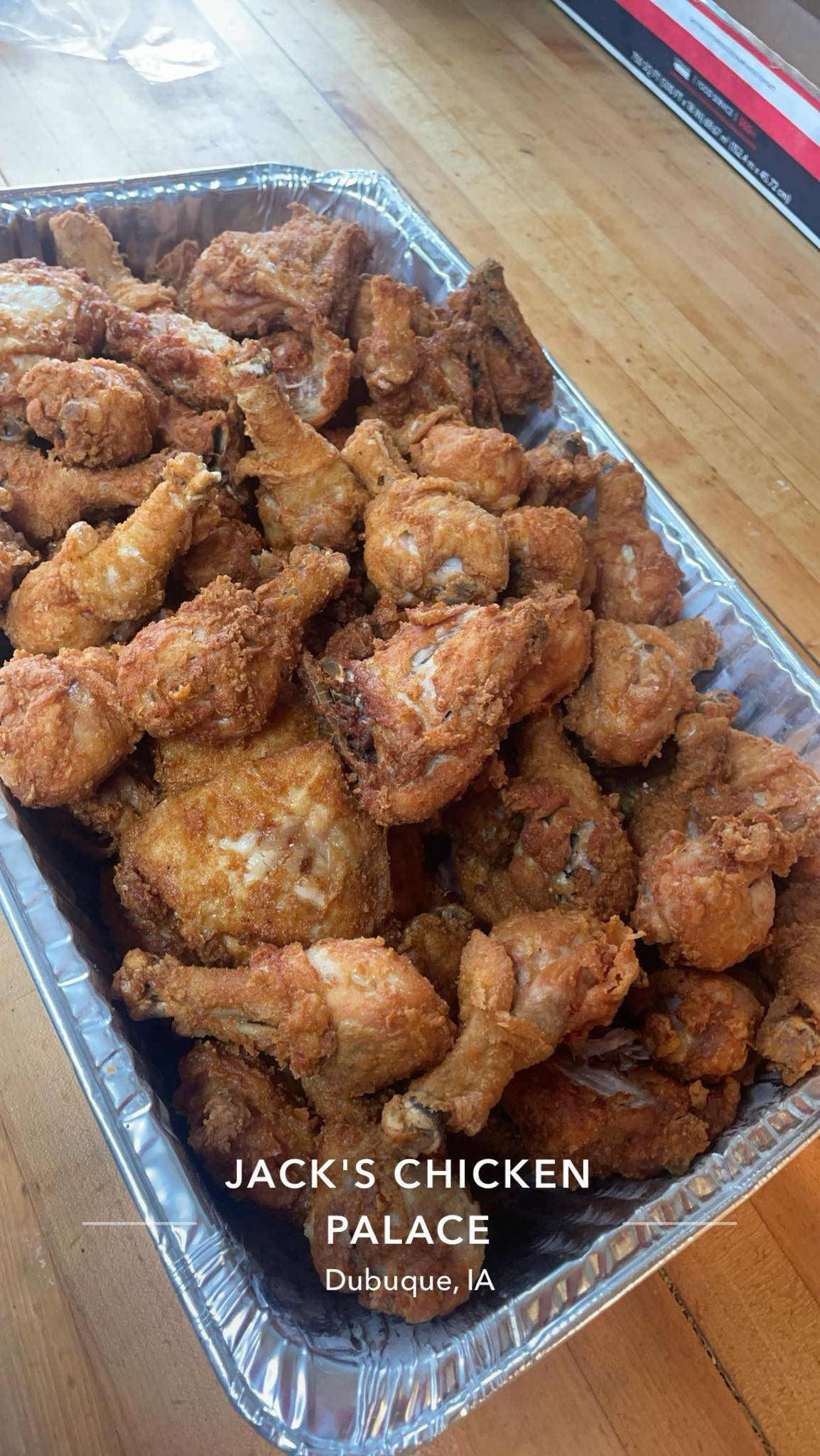 Jacks Chicken Palace playoff special deal