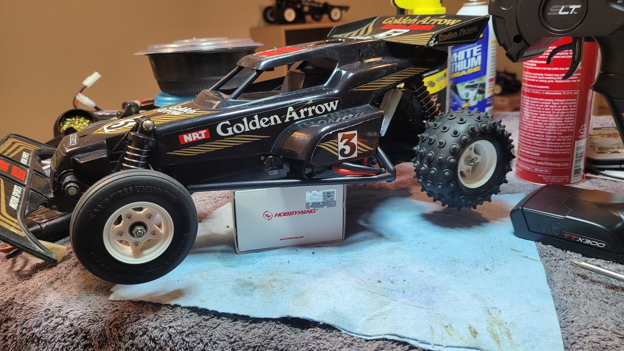 Modifying and Collecting Golden Arrow RC Cars