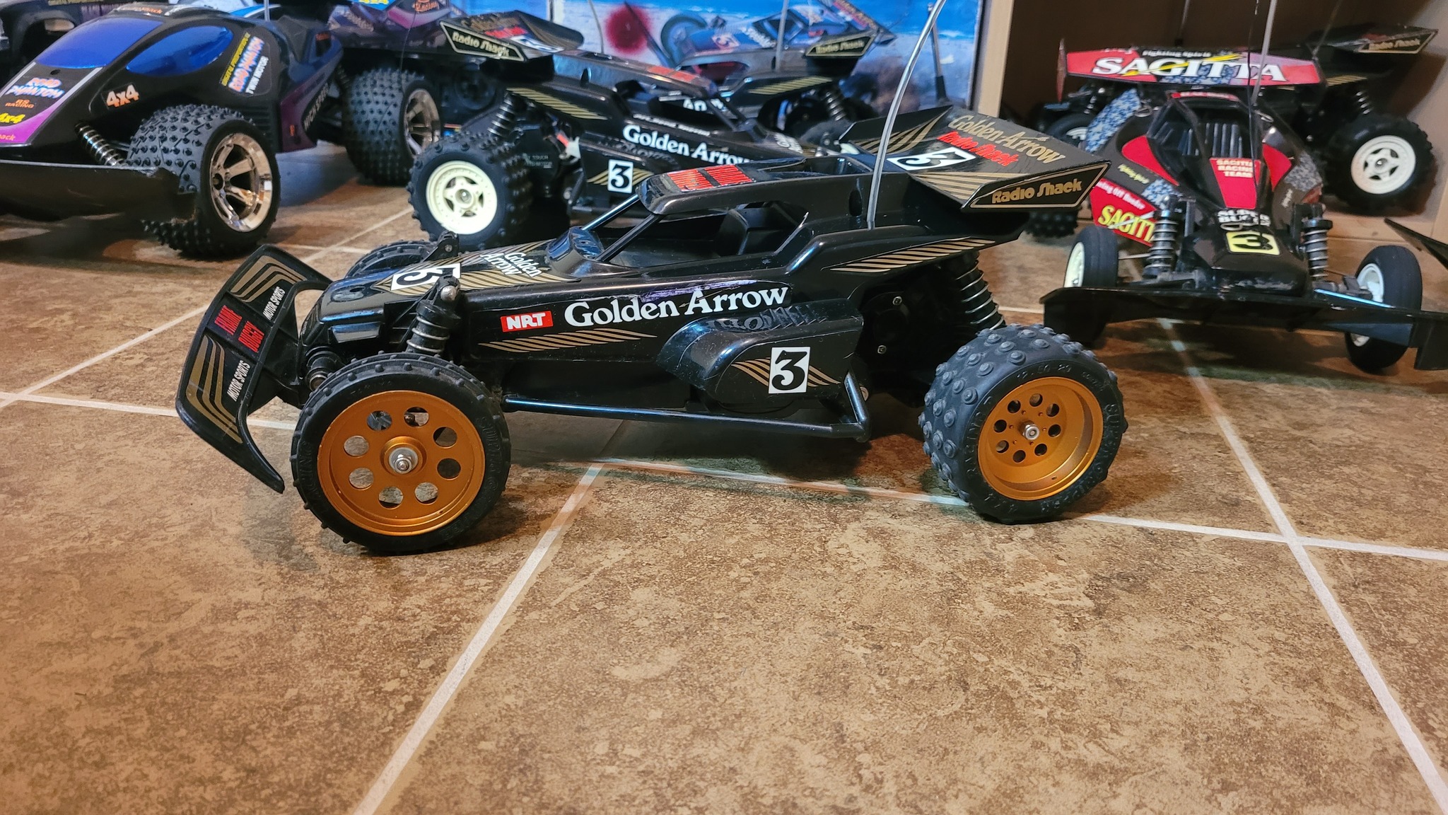 Modifying and Collecting Golden Arrow RC Cars