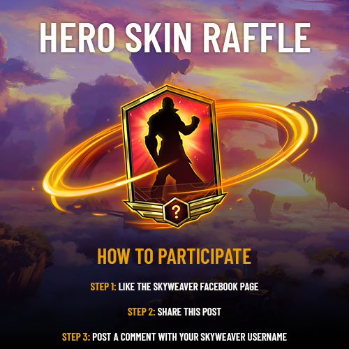 Skyweaver - HERO SKIN RAFFLE Get a chance to win a rare & tradable Hero ...