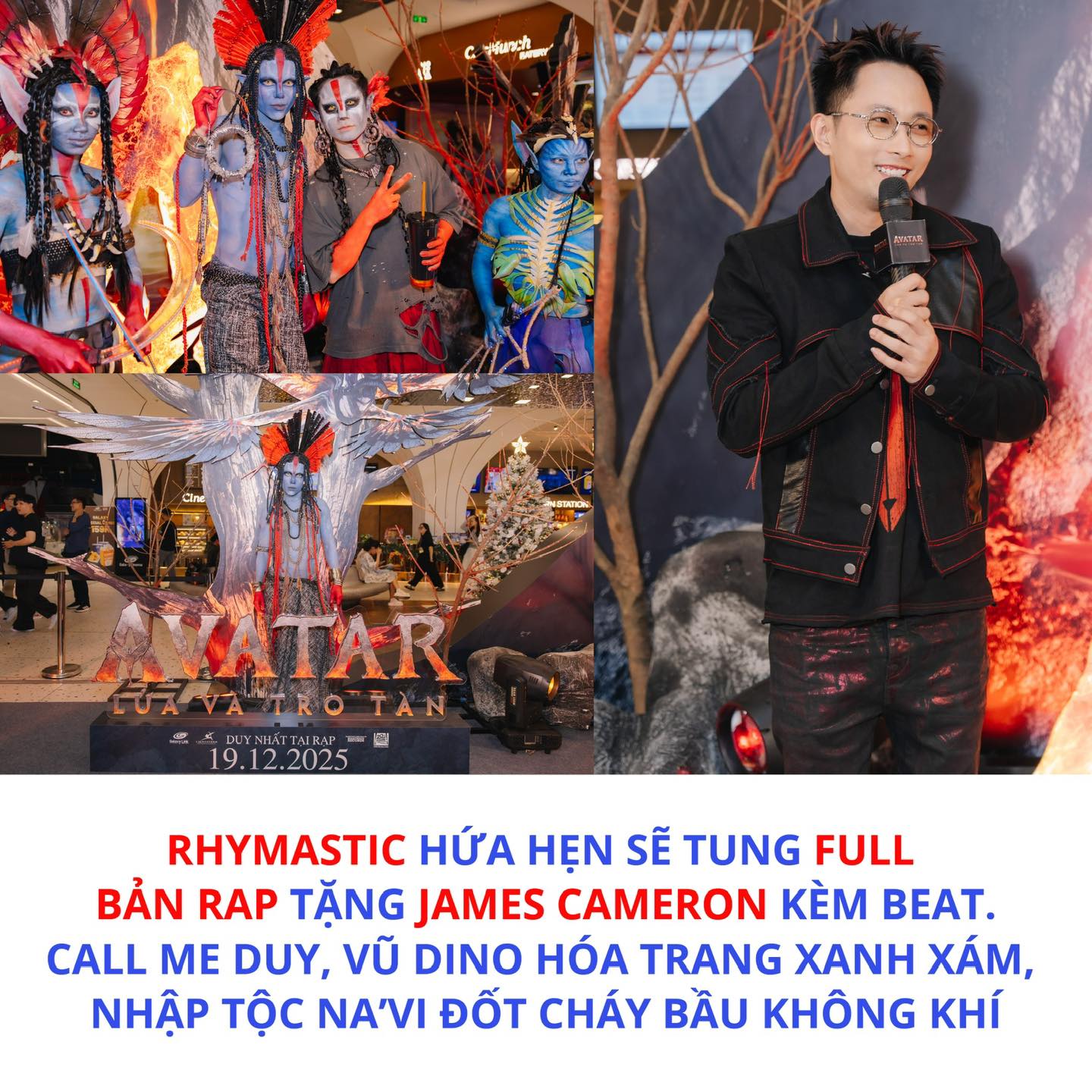 Bí - 💥CHẤN ĐỘNG BUỔI RA MẮT AVATAR 3: RHYMASTIC HỨA TUNG FULL 'HIT ...