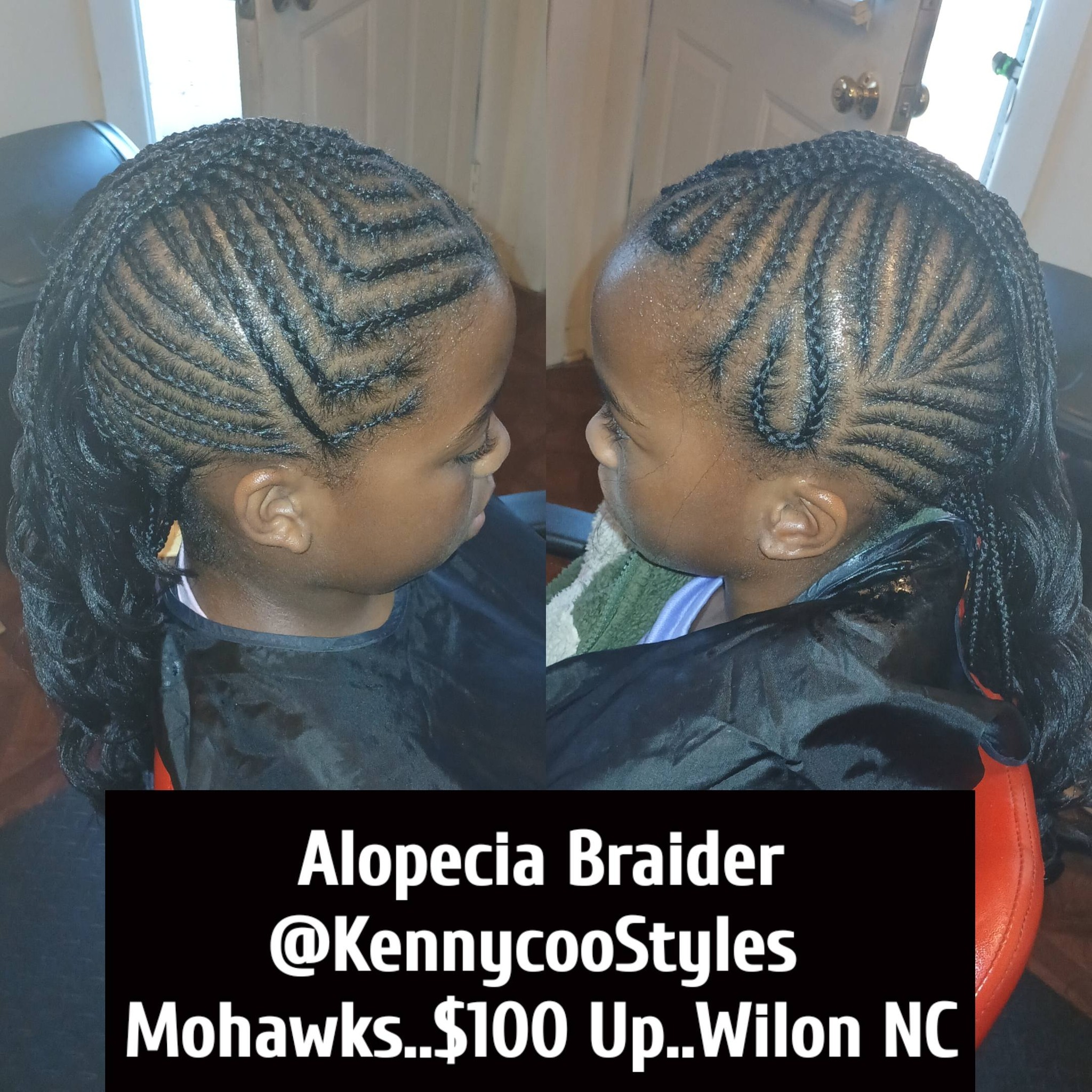 A+ - Great Cover Style Showing u how I lay my cornrows doing the Swoop ...