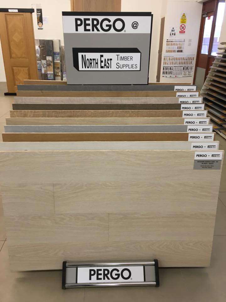New Pergo flooring display... - North East Timber Supplies
