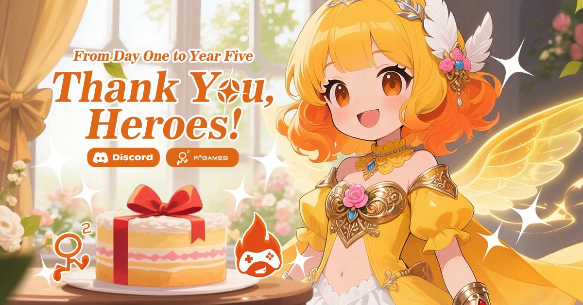 R2Games - 🎉 R2Games Discord Community Turns 5! 🎉 Five... | Facebook