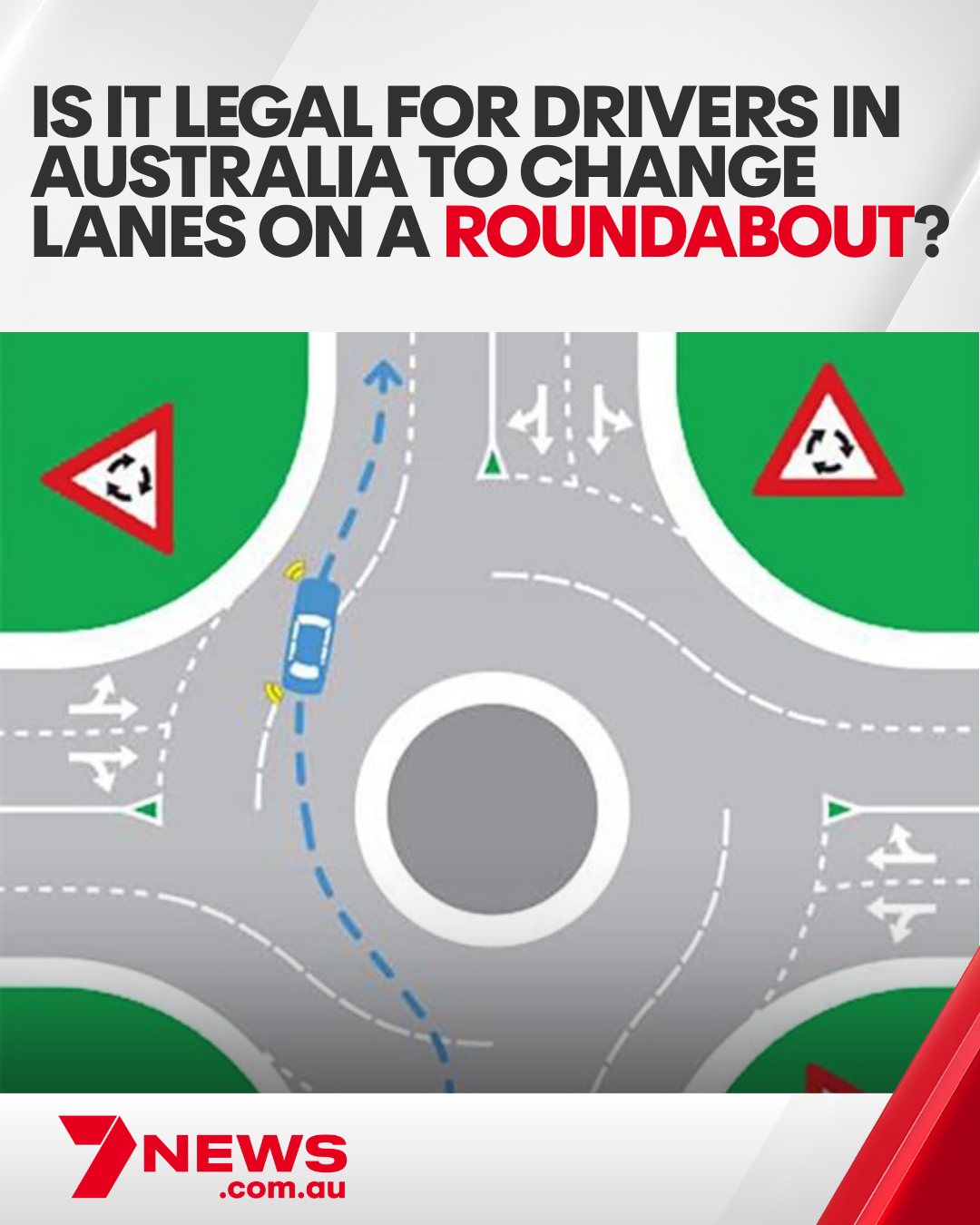 7NEWS - Many Aussie motorists find roundabout rules confusing. Here’s ...