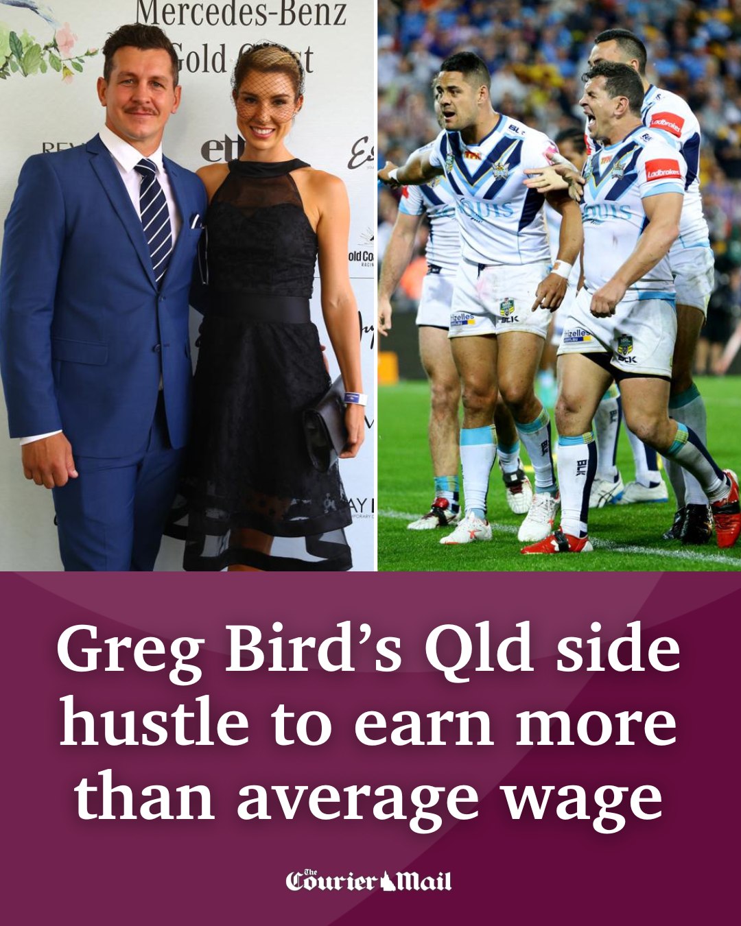 Courier Mail - A side hustle of controversial ex-Titans... | Facebook