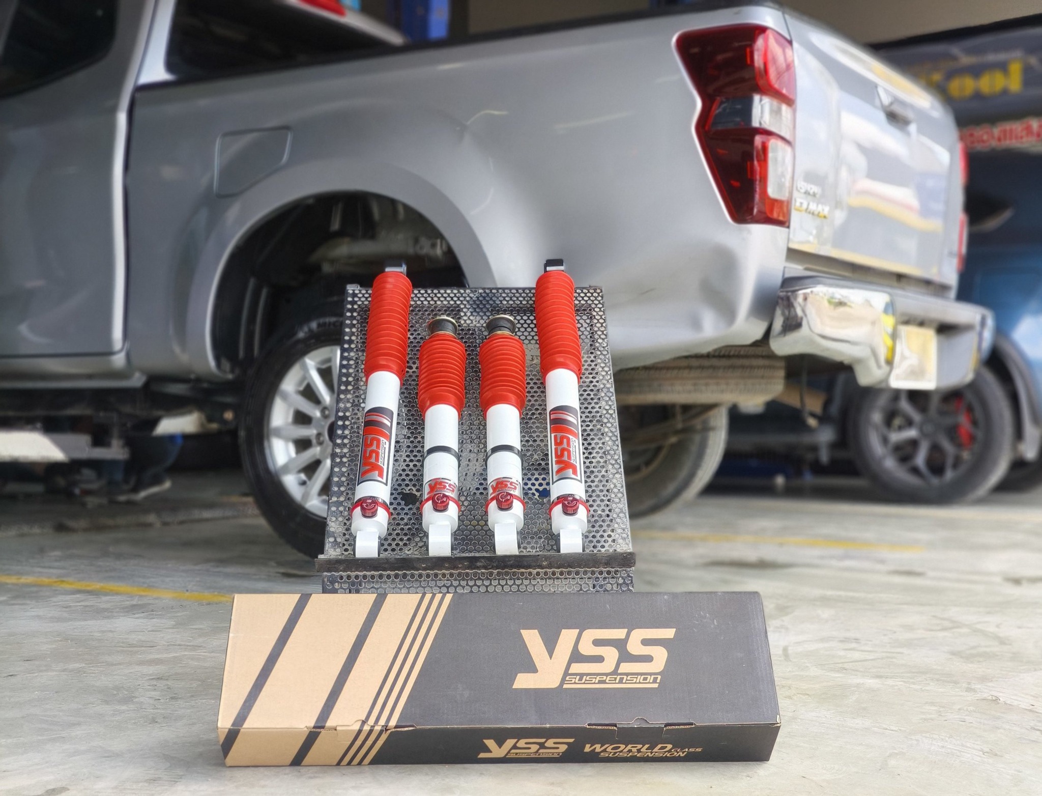 💥... โช้ค #YSS DTG Plus ปรับ 7 ระดับ ...💥 ขับกลับออกไป 
