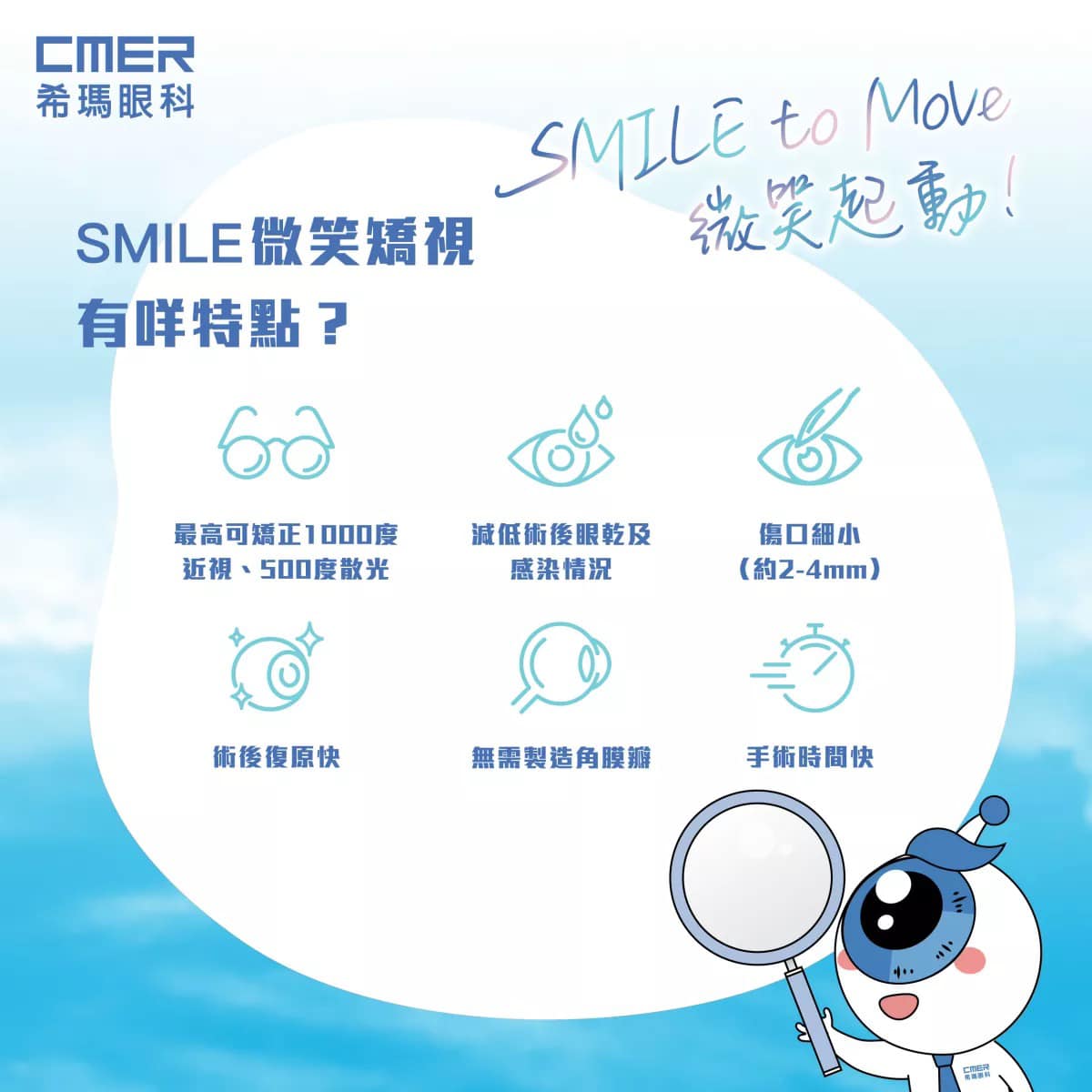 【#SMILE微... - 希瑪微笑矯視中心 Hong Kong C-MER SMILE Refractive Center | Facebook