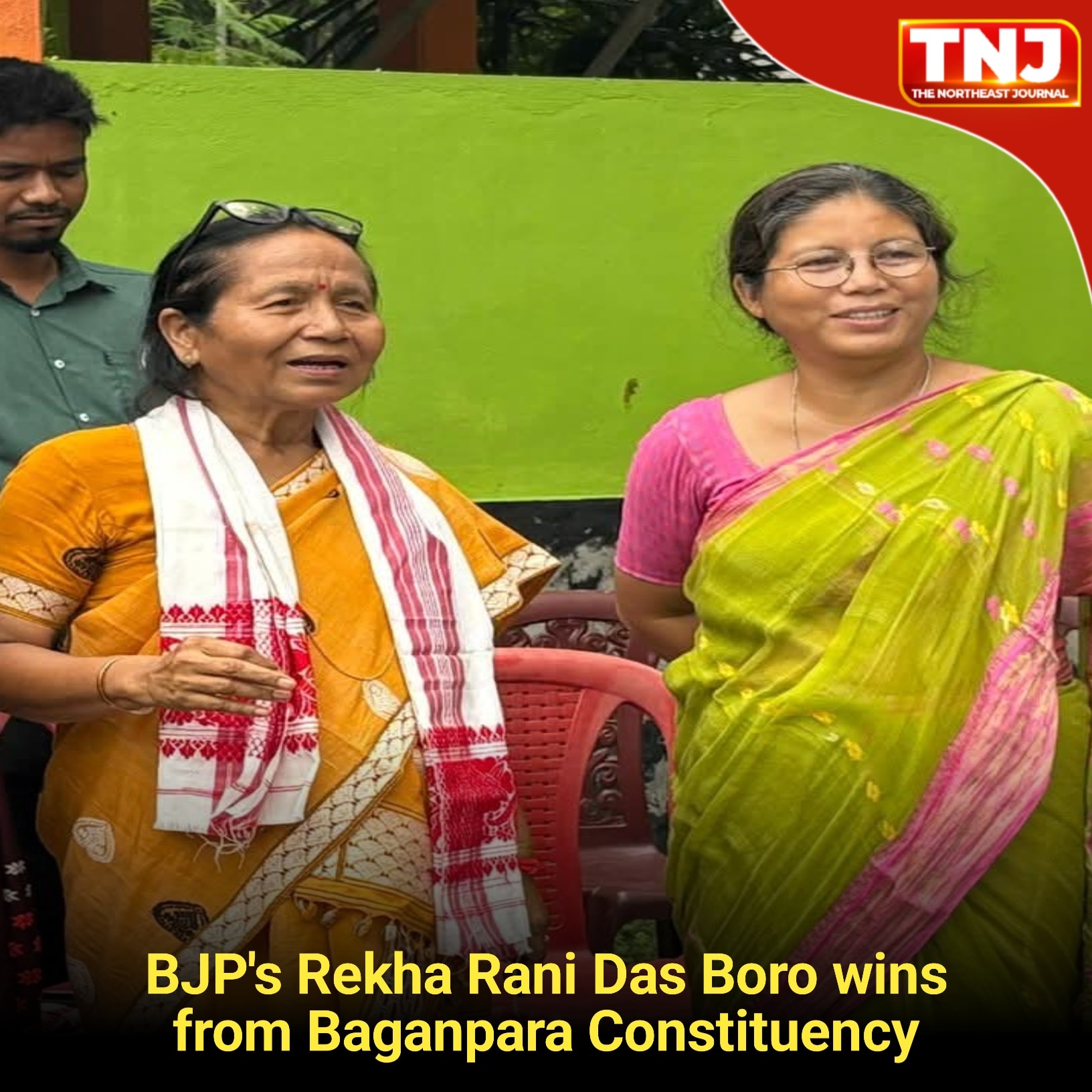 The Northeast - #BTCELECTION2025 Bharatiya Janata Party (BJP)'s Rekha ...