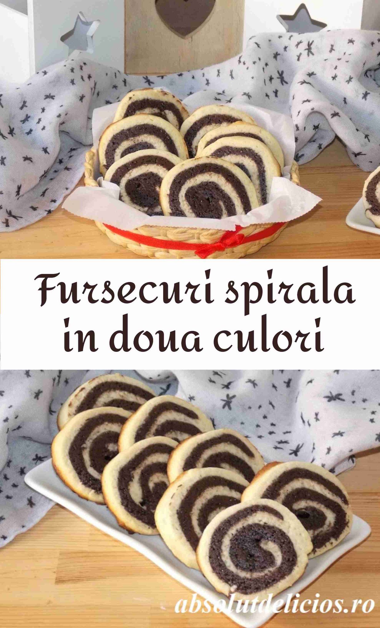 Fursecuri spirala in doua culori ♥... - Absolut Delicios | Facebook