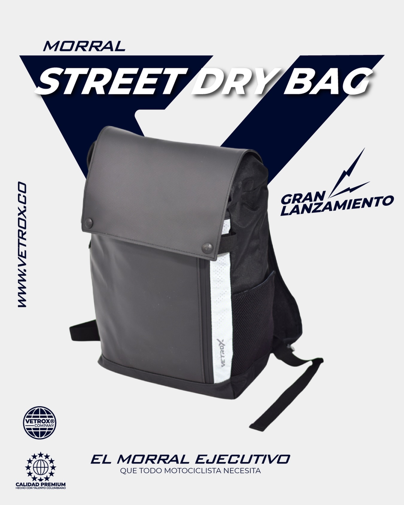 Vetrox - LANZAMIENTO OFICIAL | NUEVO MORRAL STREET DRY BAG 18L – VETROX ...