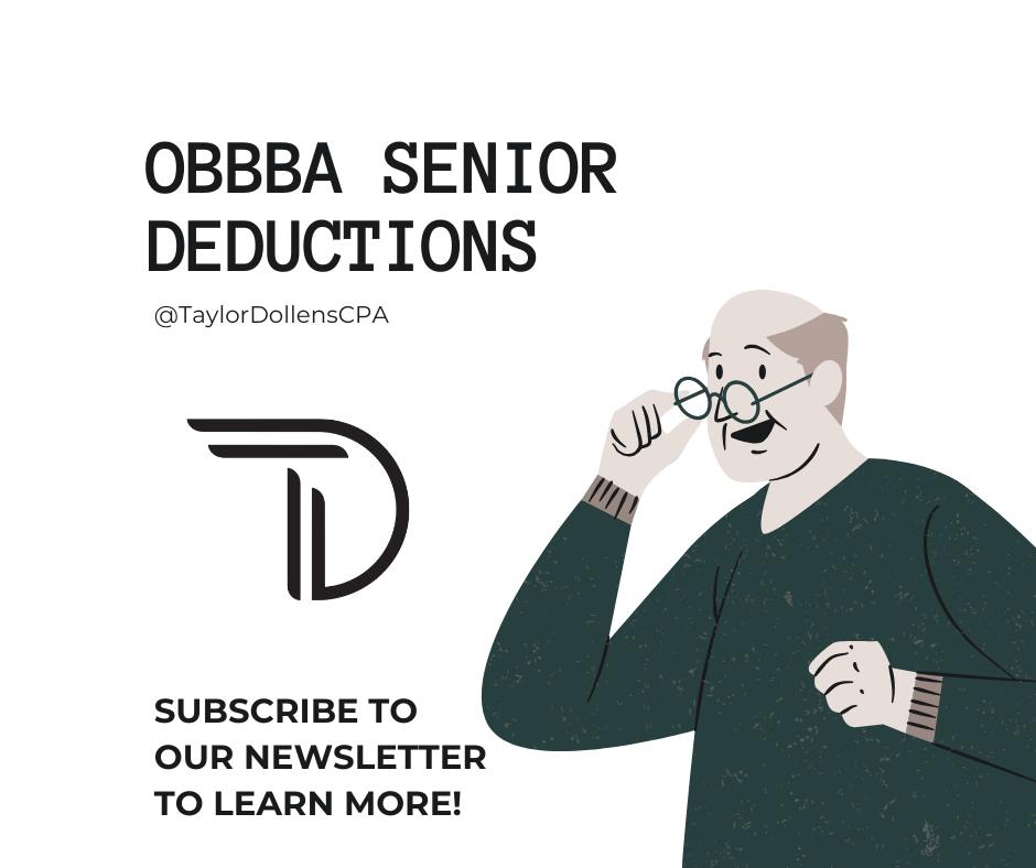 Taylor - Tax Relief for Seniors in the OBBBA The One Big Beautiful Bill ...