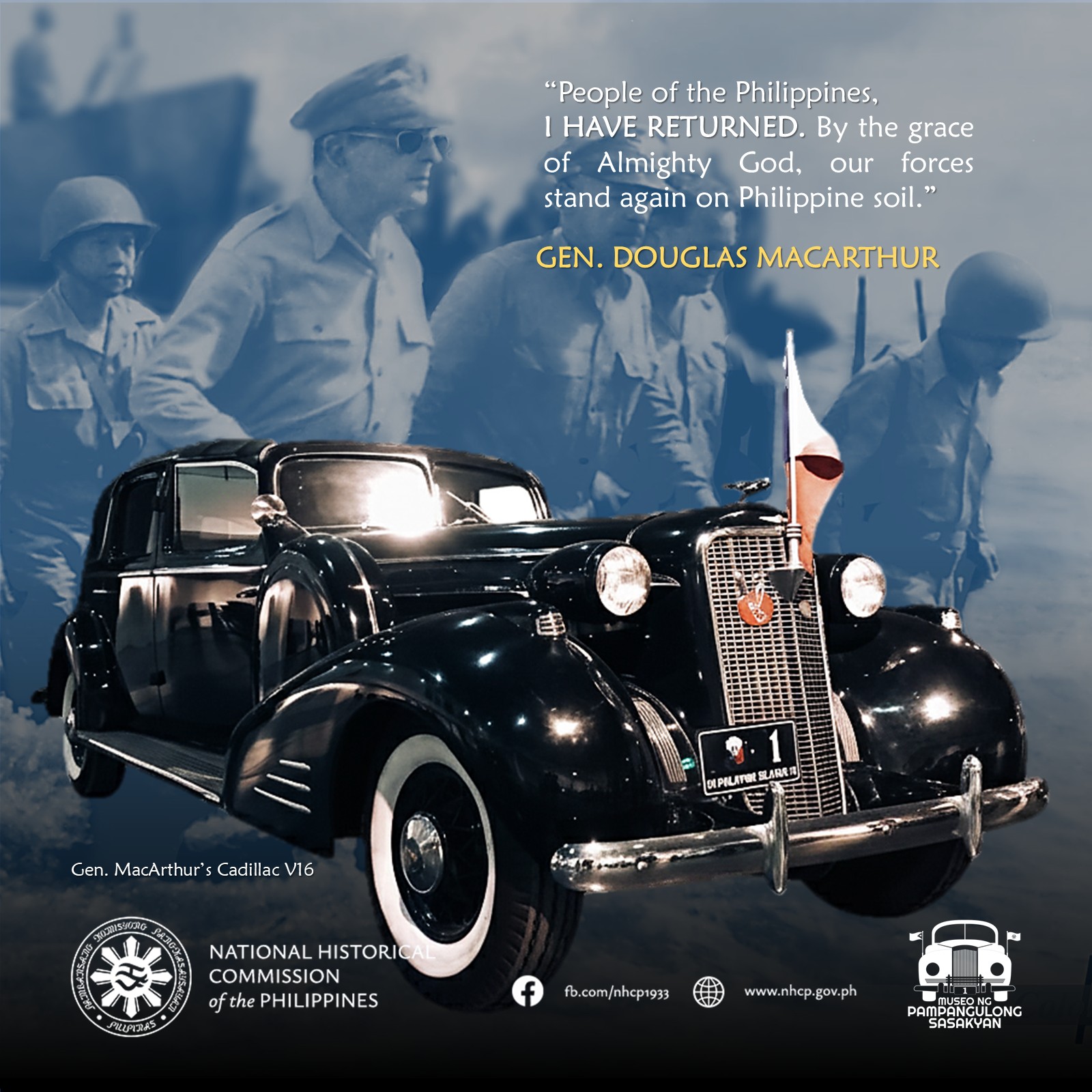 NHCP - On this day in 1944, General Douglas MacArthur made his historic ...