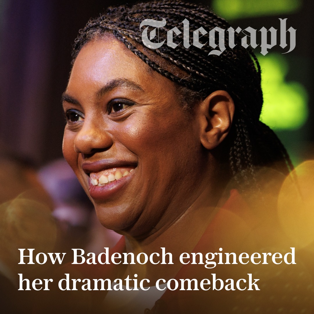 The Telegraph - 🔵 In just two months, Tory leader Kemi... | Facebook