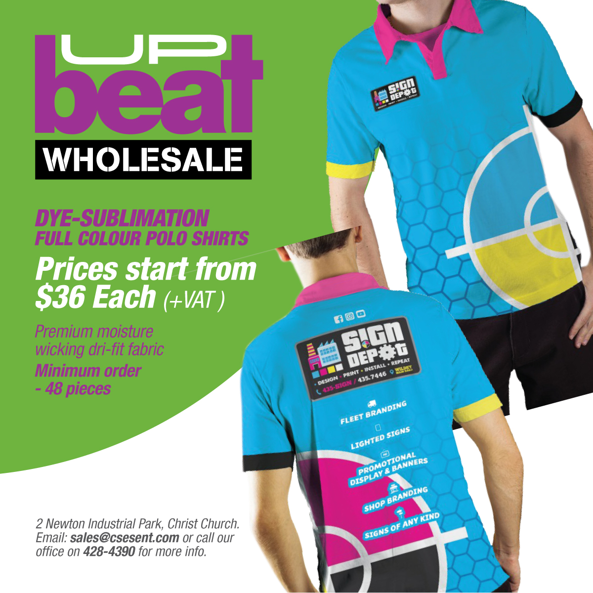 Up - When your brand needs to stand out from every angle, full-colour ...